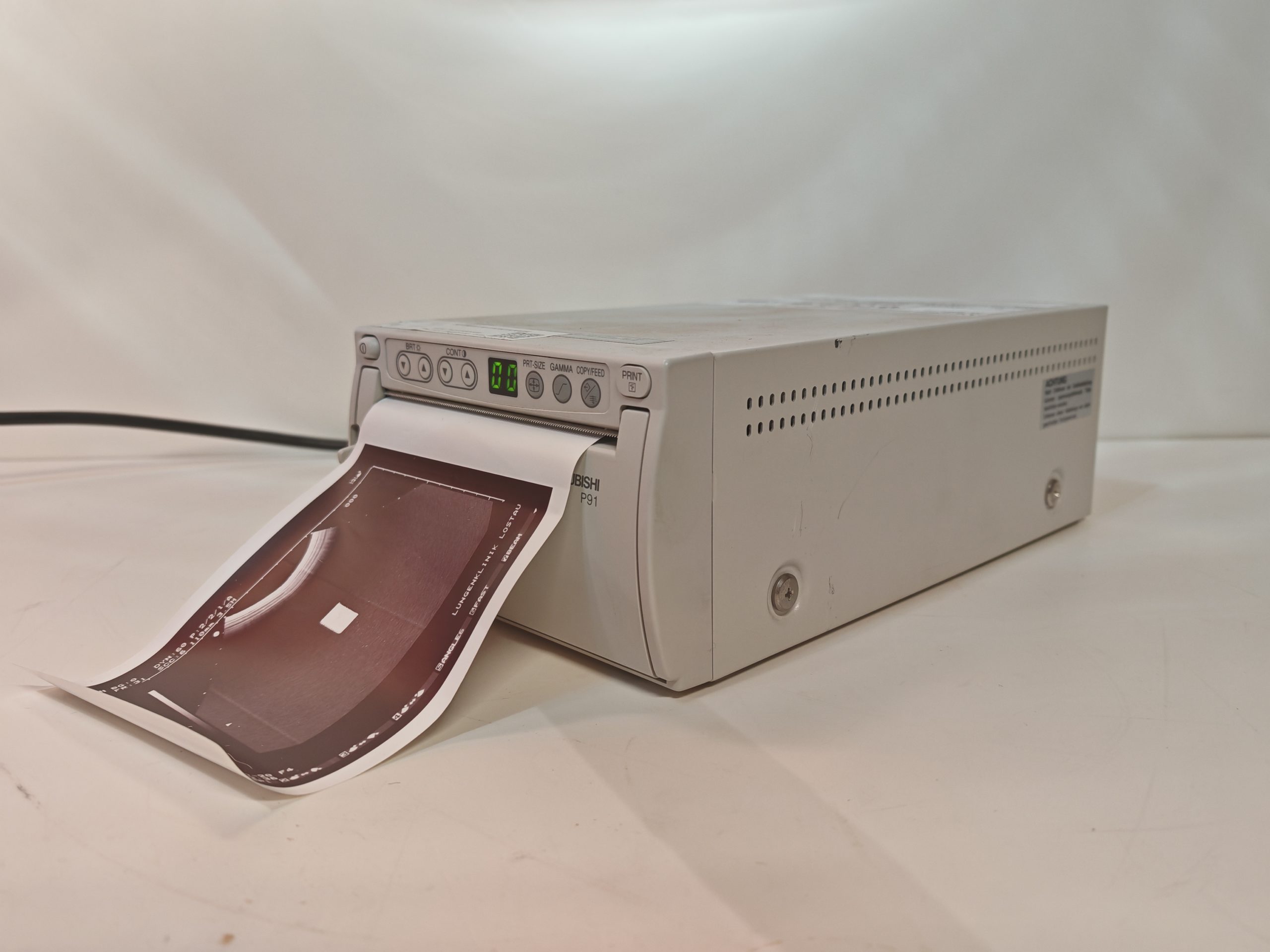 Mitsubishi P91 Monochrom Thermal Drucker Printer thumbnail 4