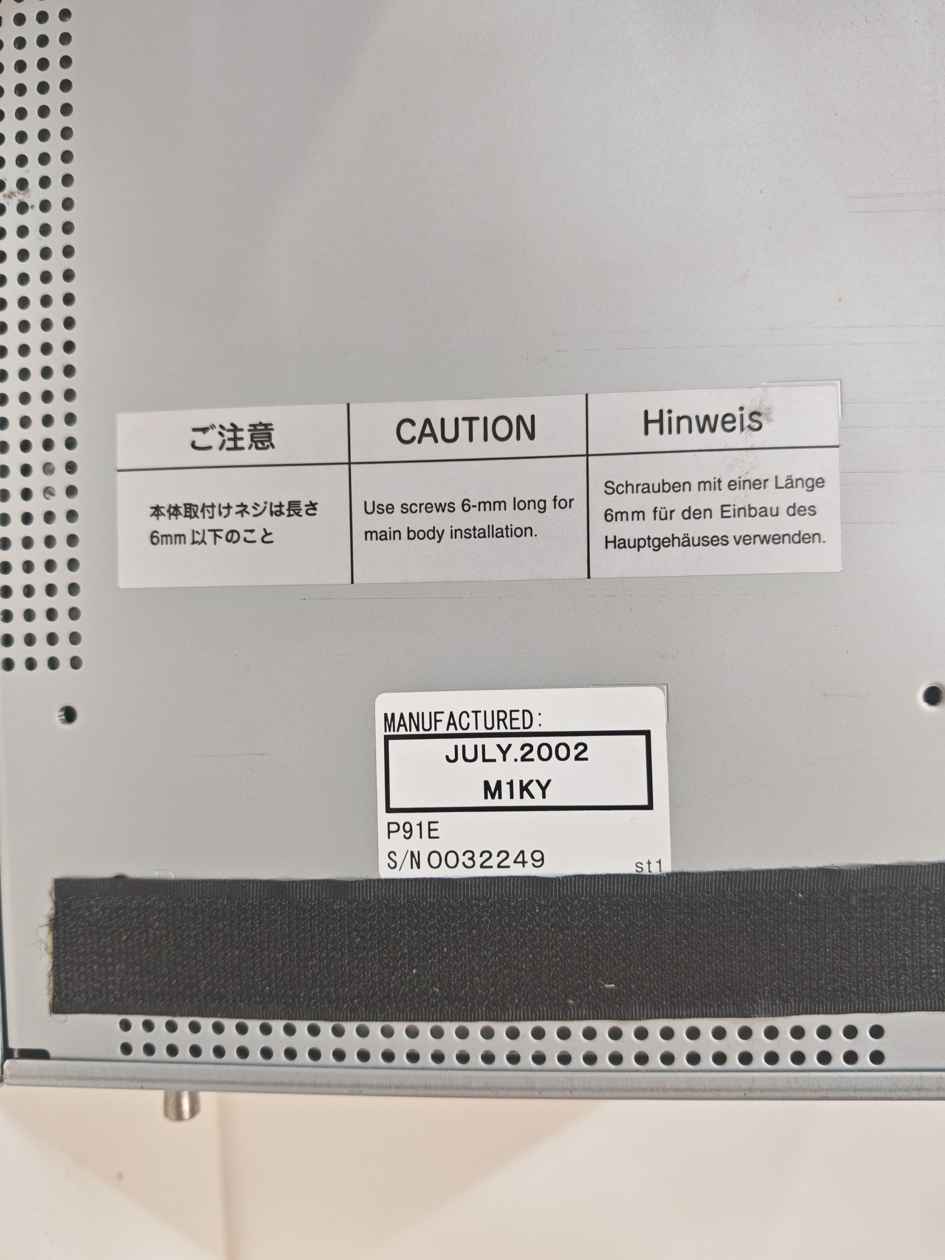 Mitsubishi P91 Monochrom Thermal Drucker Printer thumbnail 8