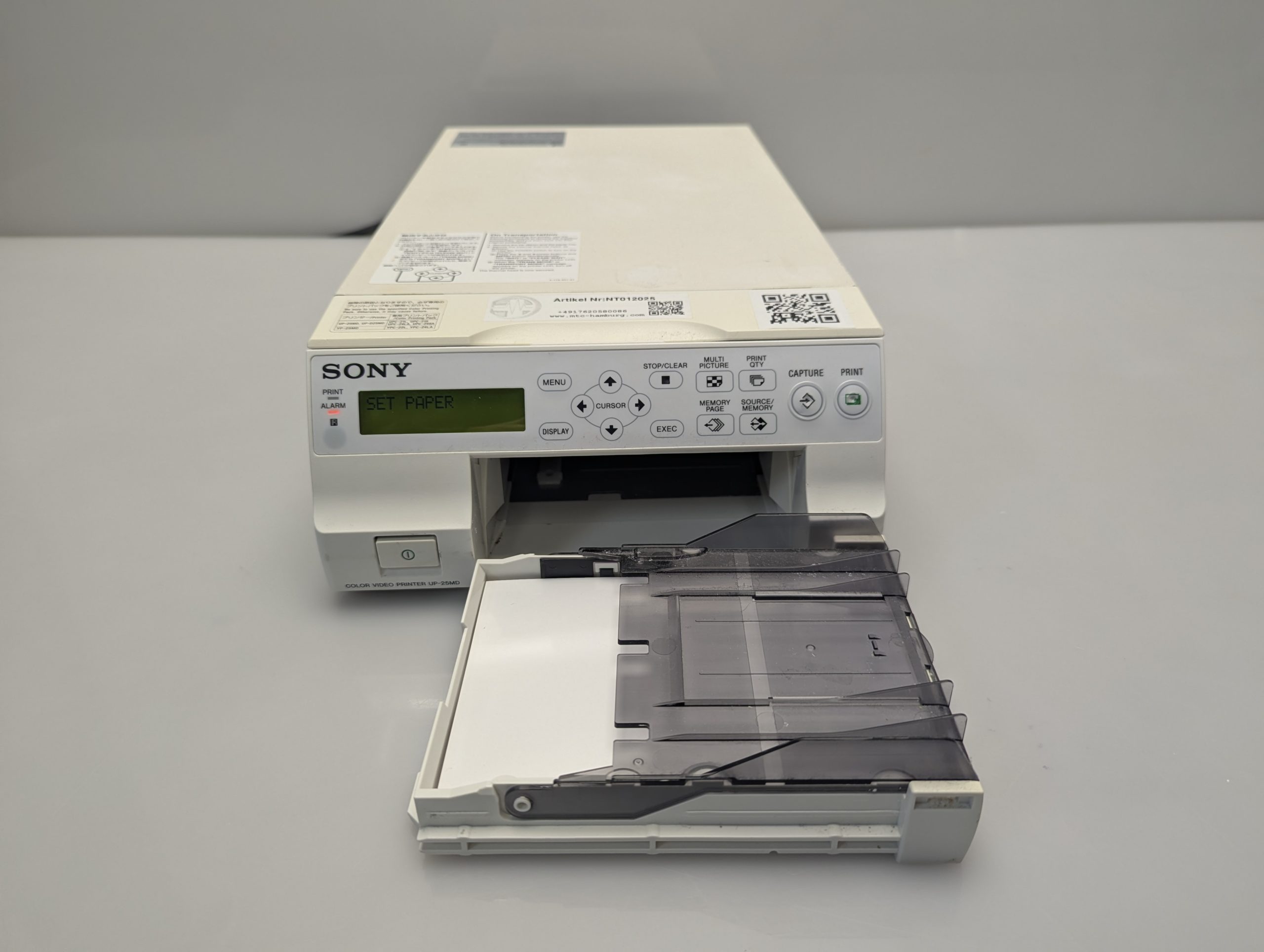 Sony UP-25MD UP 25 MD Color Video Printer Thermodrucker Drucker thumbnail 4