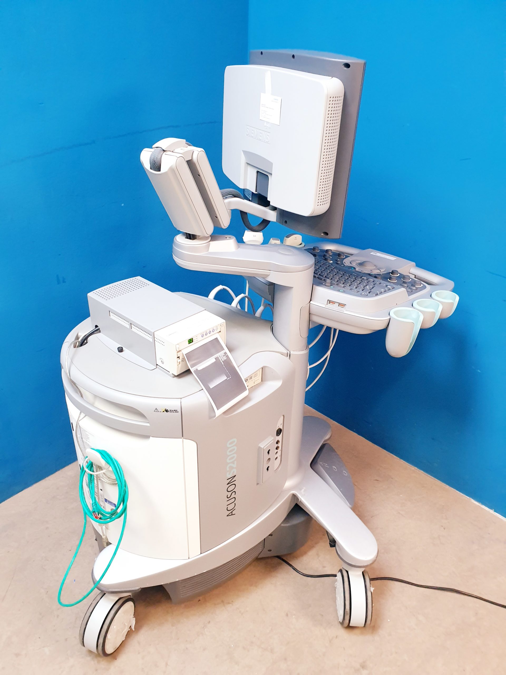 Siemens Acuson S2000 Baujahr 2011 mit drei Sonden Acuson 9L4, Acuson 4V1c, Acuson 4C1, thumbnail 21