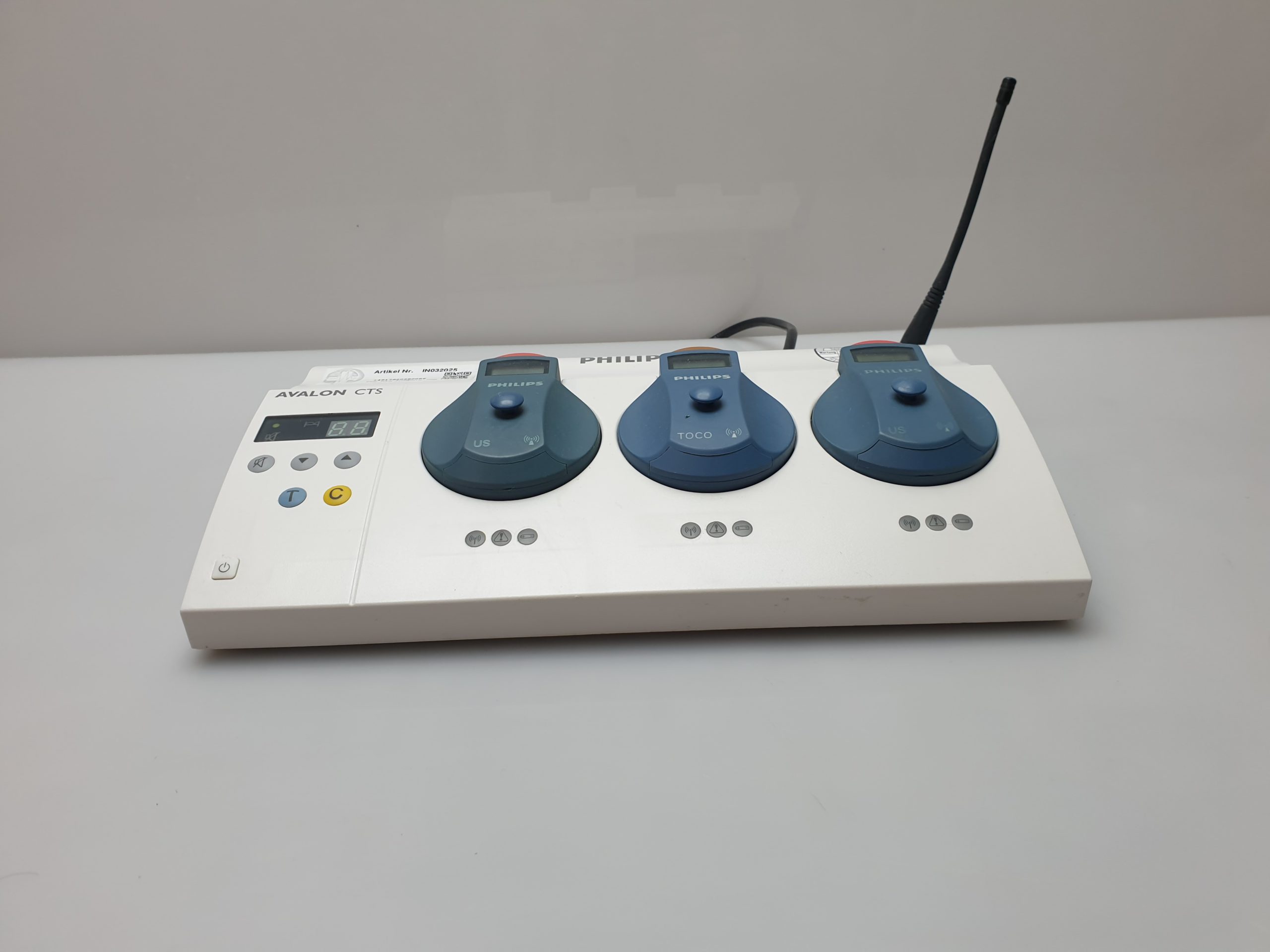 Philips Avalon CTS M2720A mit TOCO – US Sonden thumbnail 5