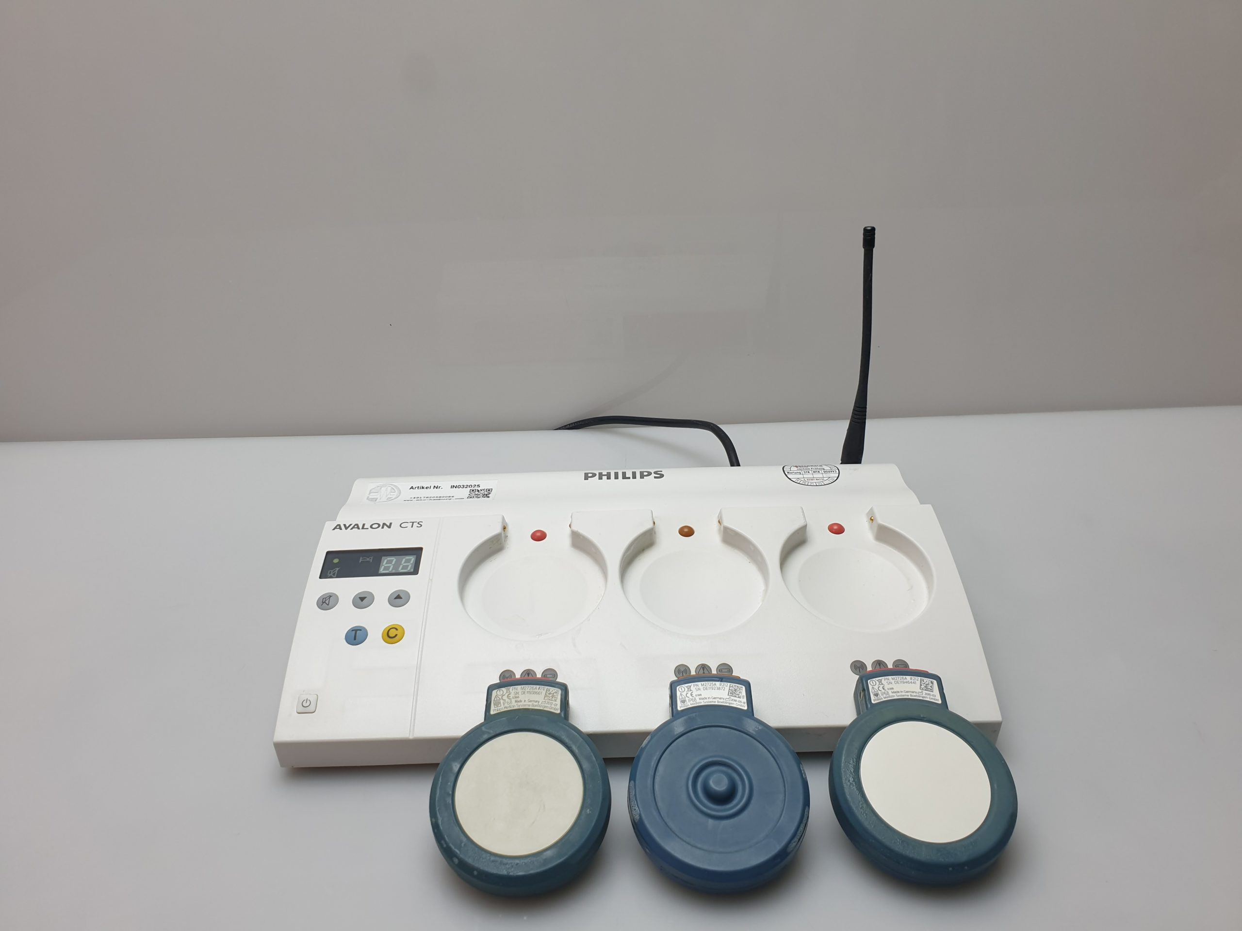 Philips Avalon CTS M2720A mit TOCO – US Sonden thumbnail 10
