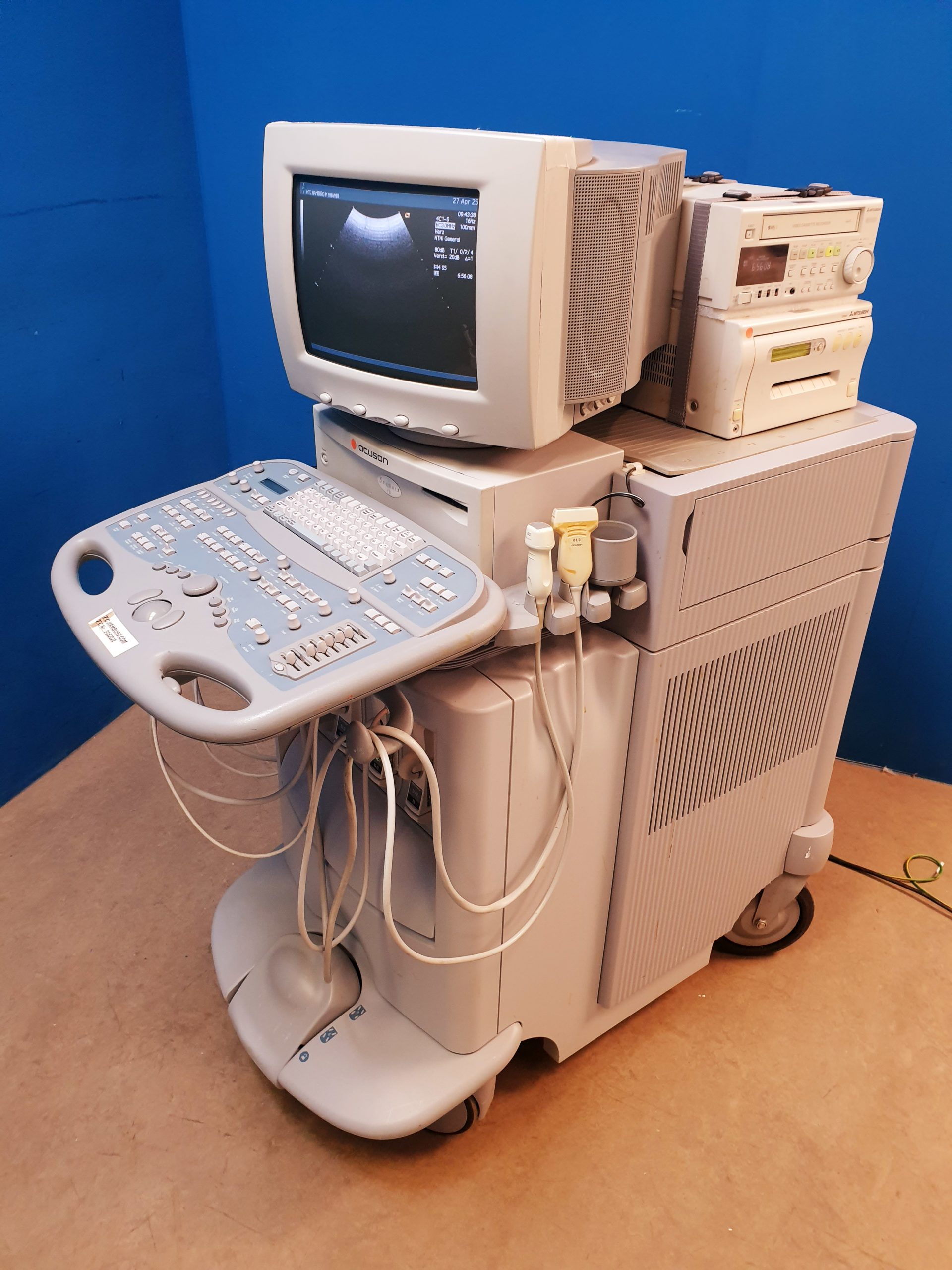 Siemens Acuson Sequoia 512 + 4C1 Konvex + 6L3 Linear + 3V2c Echosonde , …. thumbnail 8