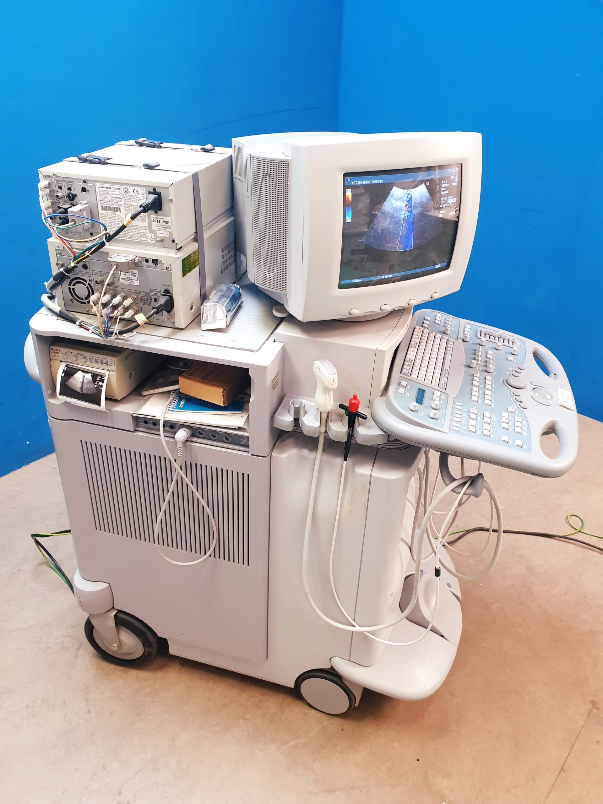 Siemens Acuson Sequoia 512 + 4C1 Konvex + 6L3 Linear + 3V2c Echosonde , …. thumbnail 14