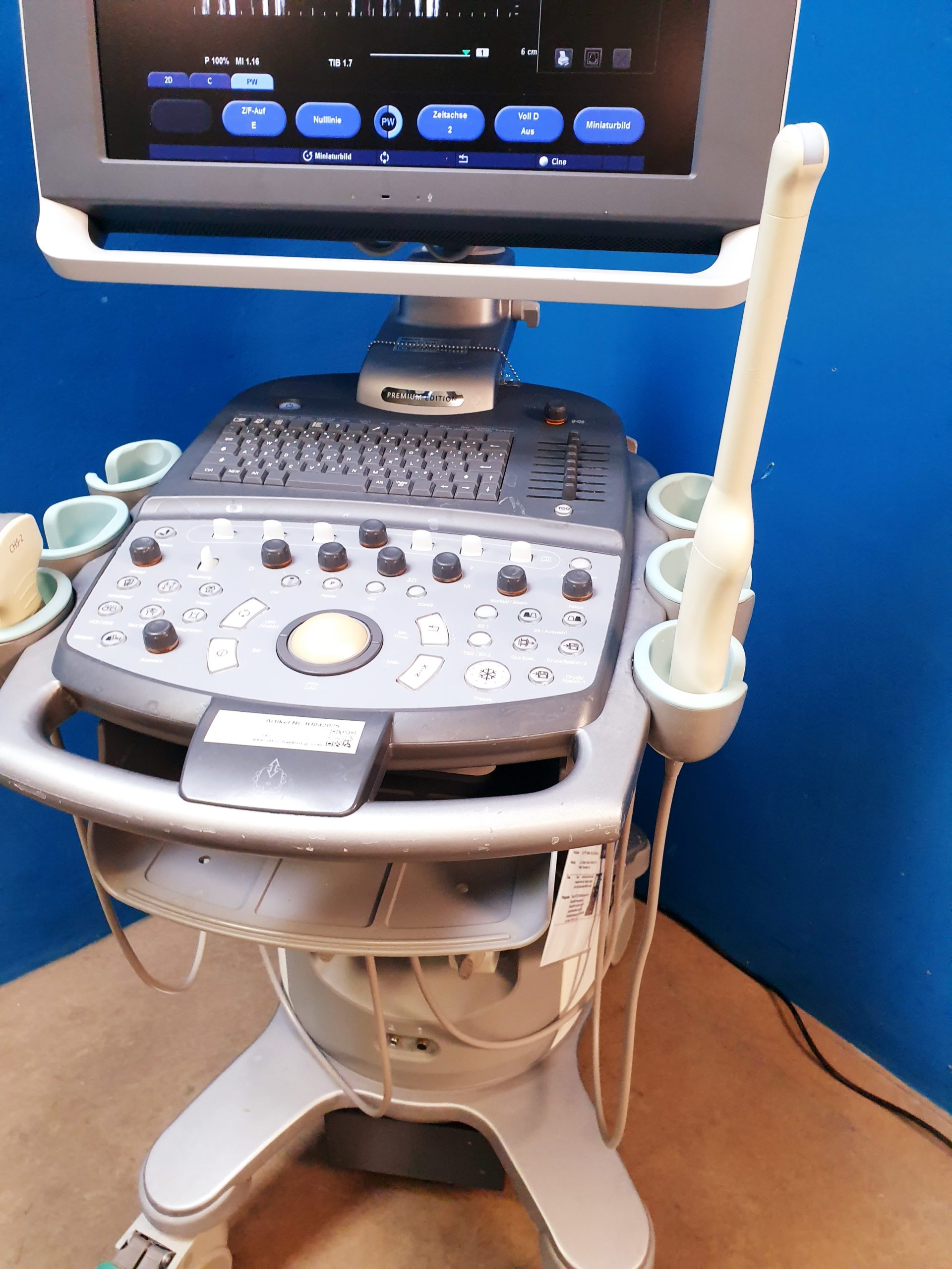 Siemens Acuson X300 X 300 Premium Edition – + CH5-2 Konvex + EC9-4 Endovaginal — thumbnail 2