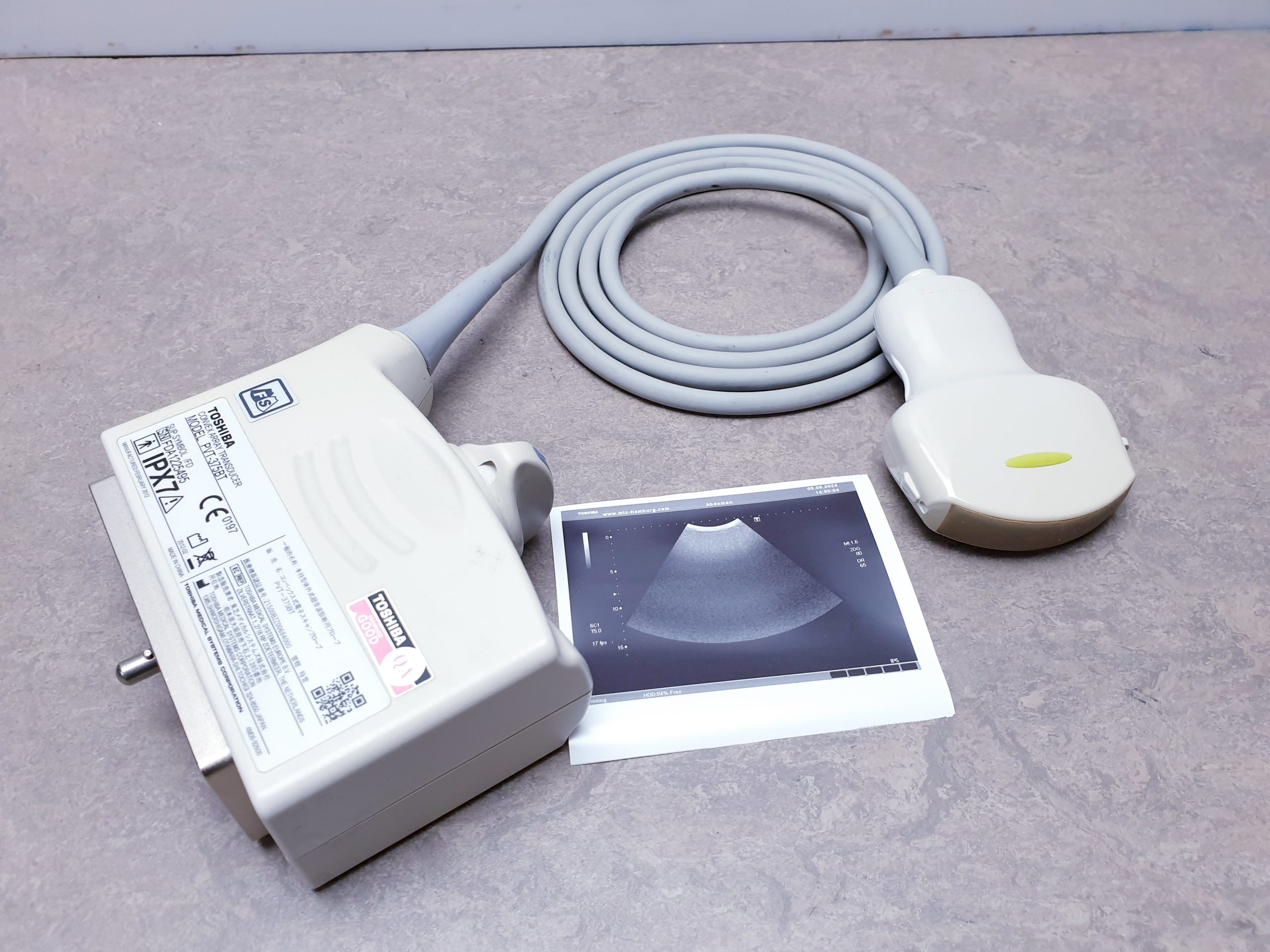 Toshiba PVT-375BT Ultraschallsonde – Konvex thumbnail 4