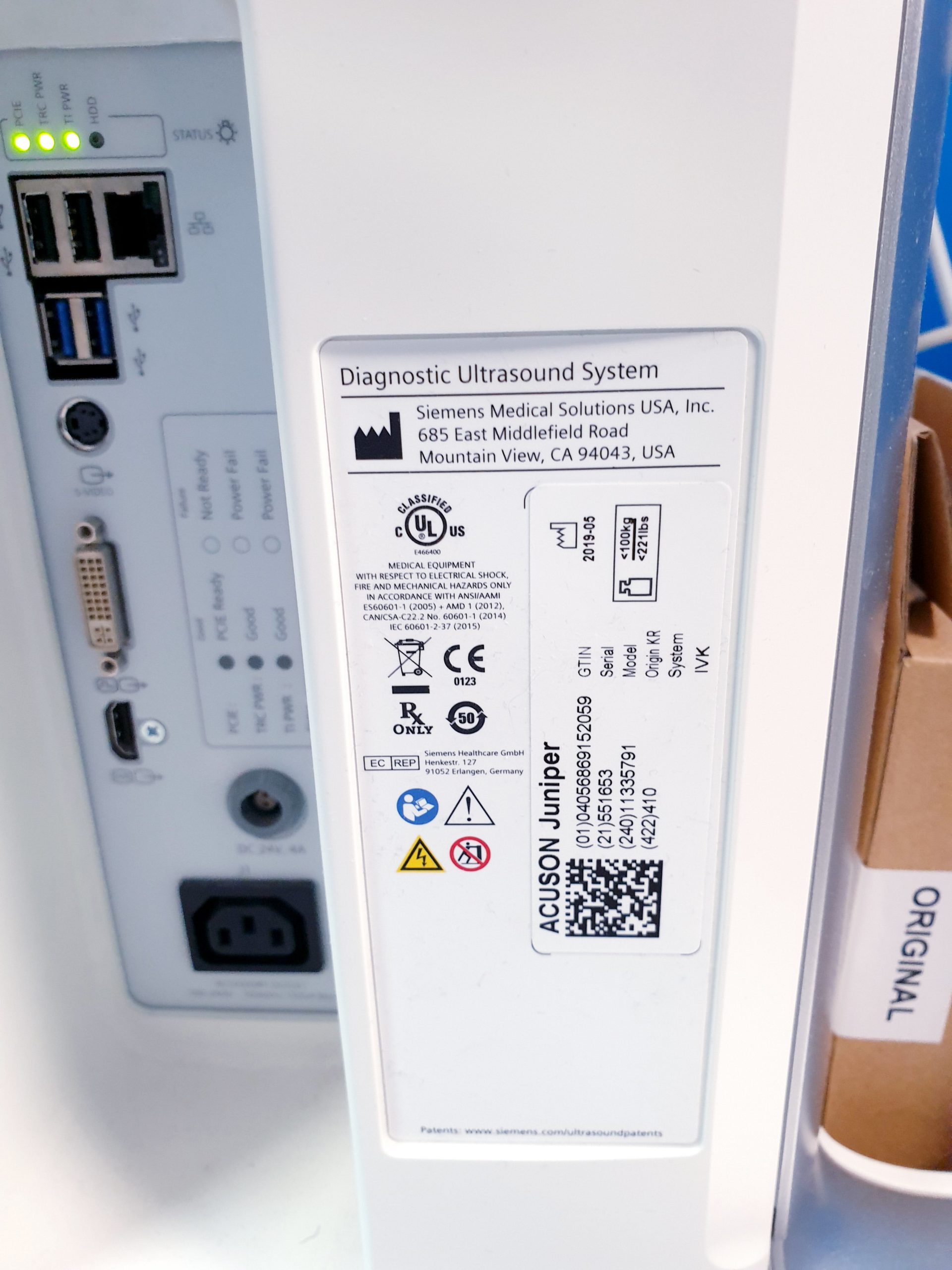 SIEMENS ACUSON Juniper + 5P1 Echo + 12L3 Linear + 5C1 Konvex – DOM2019 thumbnail 25
