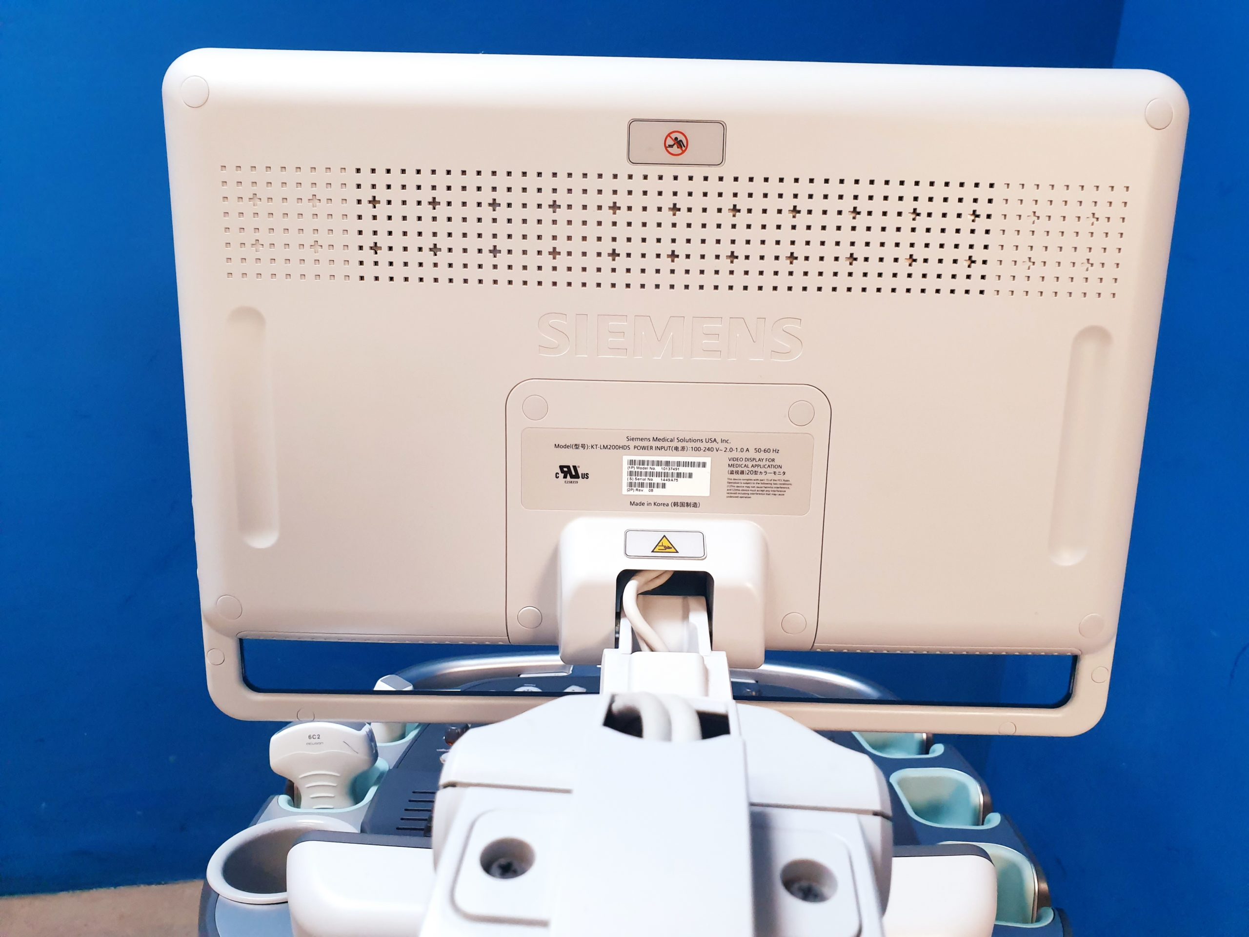 Siemens Acuson X700 Farbdoppler + 6C2 + 4V1c Echo thumbnail 12