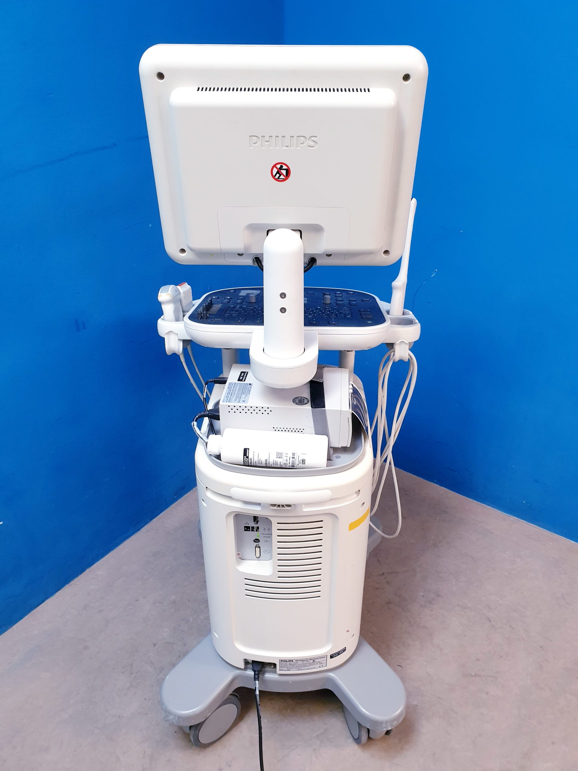 Philips HD 5 HD5 + C5-2 + C8-4v + L12-3 – Gynmaschine Farbdoppler thumbnail 14