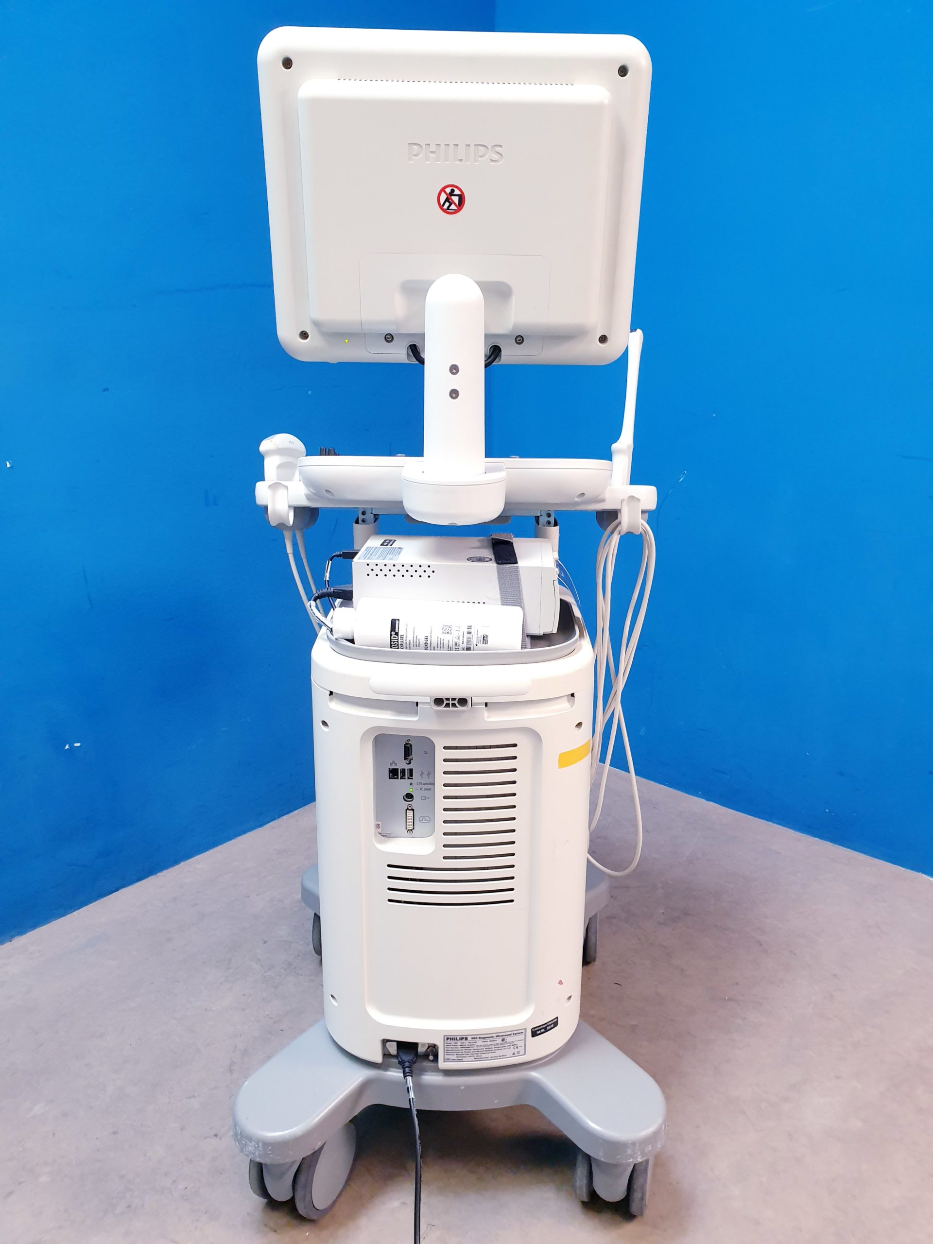 Philips HD 5 HD5 + C5-2 + C8-4v + L12-3 – Gynmaschine Farbdoppler thumbnail 18