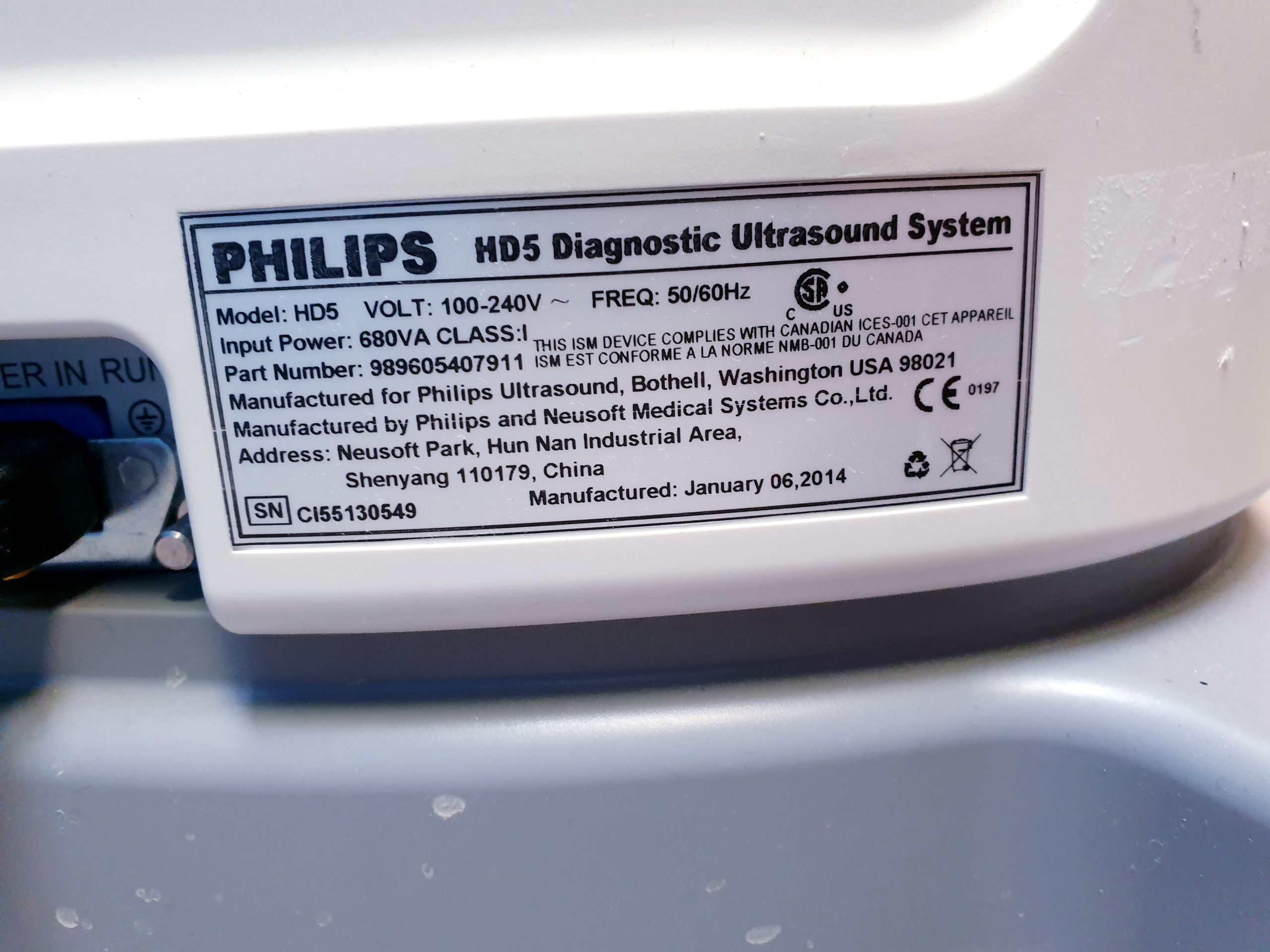 Philips HD 5 HD5 + C5-2 + C8-4v + L12-3 – Gynmaschine Farbdoppler thumbnail 21