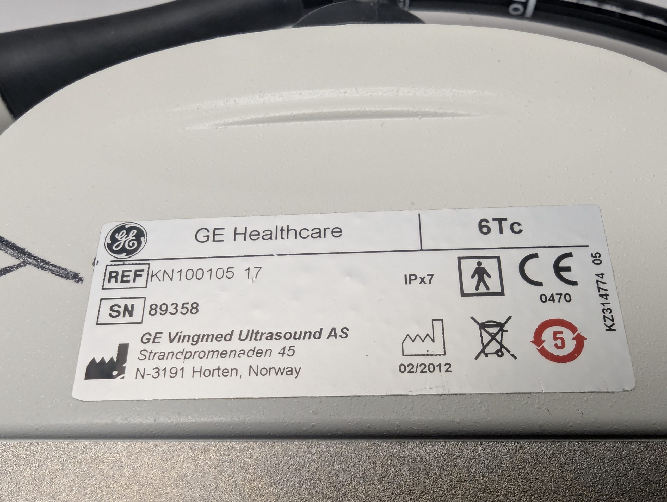 GE HealthCare 6TC-Sonde GE TEE Probe 6Tc thumbnail 10