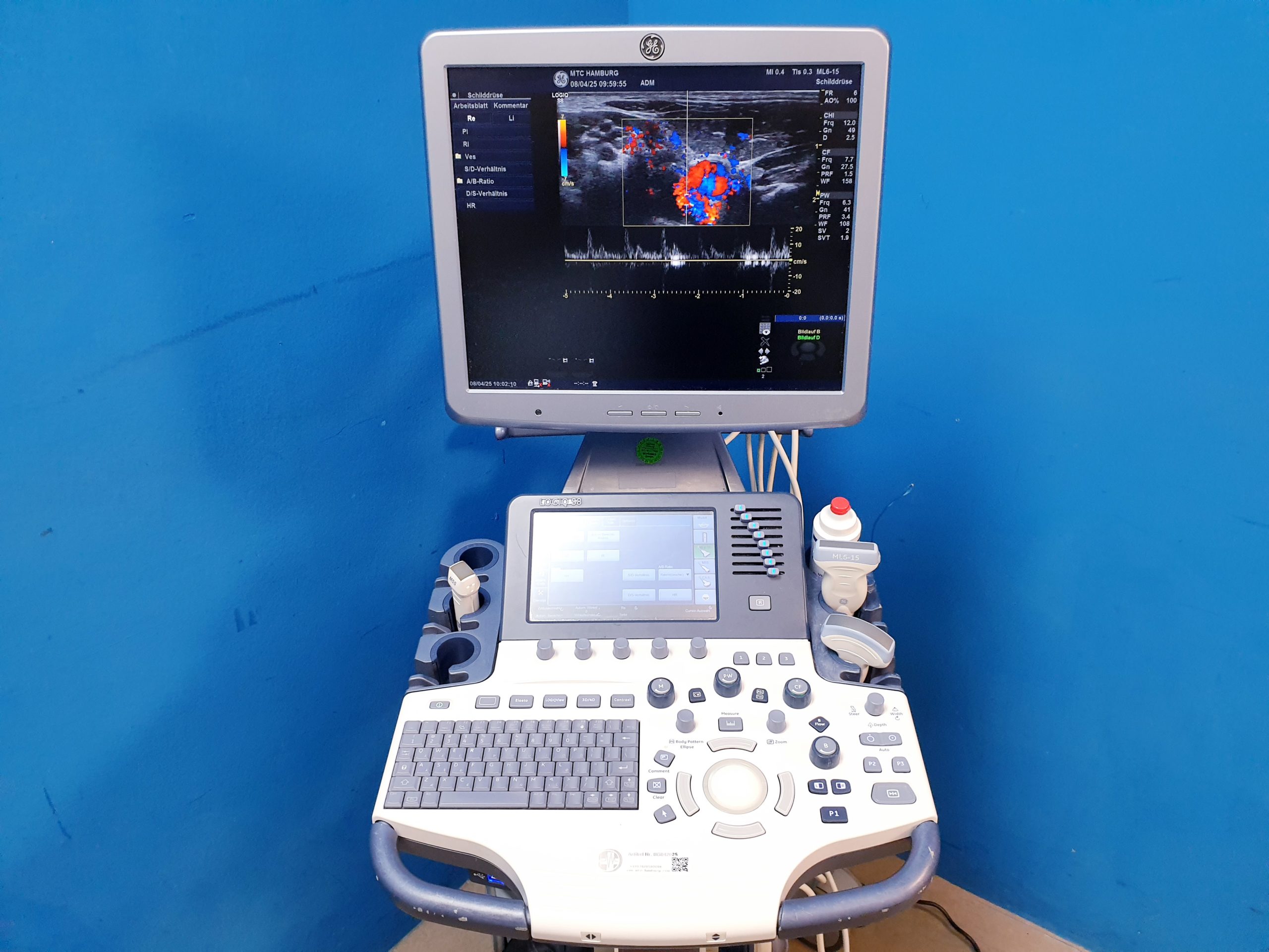 GE Logiq S8 + ML6-15 Linear + MS5-D Echo + C1-5 Konvex thumbnail 6