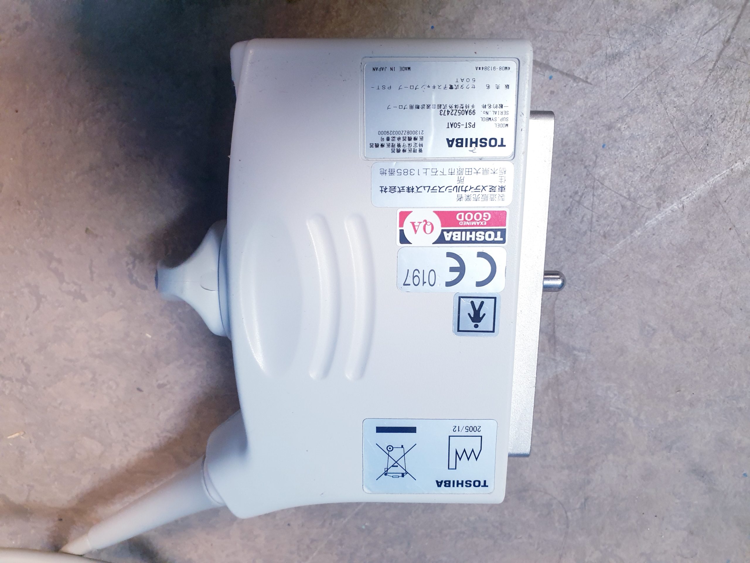 Toshiba Sektorsonde PST-50AT Echosonde Kardiosonde thumbnail 8