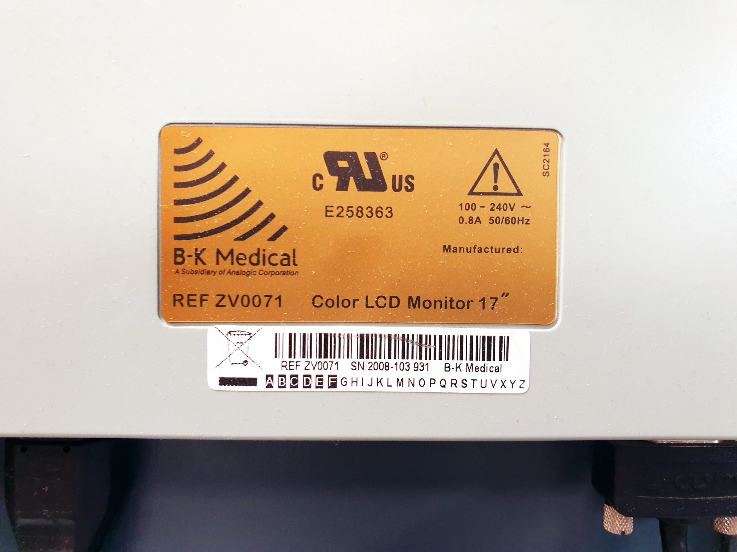 BK Medical Pro Focus 2202 Ultraschallgerät ohne Sonden thumbnail 8