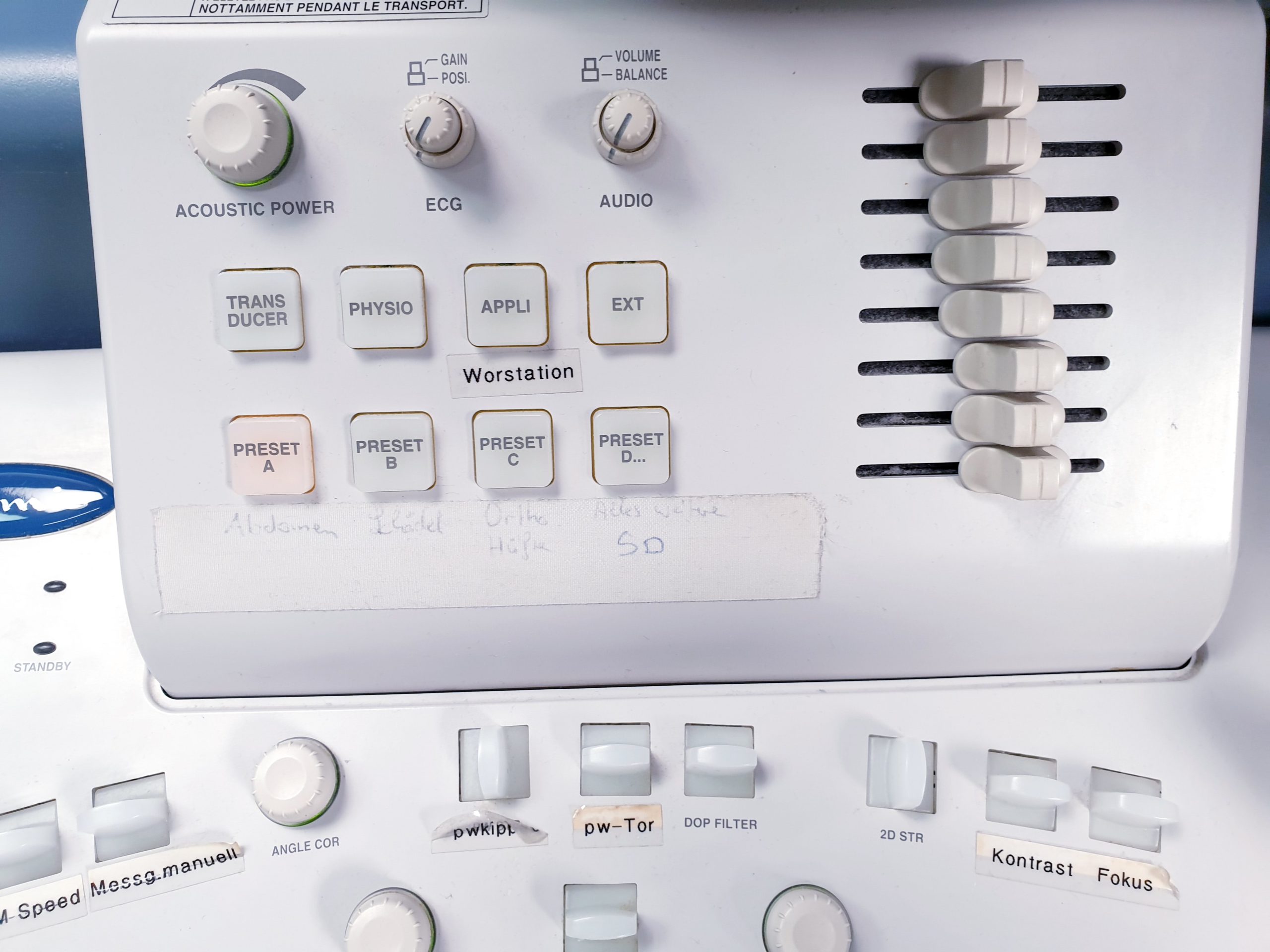 TOSHIBA NEMIO 20 SSA-550A Farbdoppler Ultraschallgerät mit 4 Sonden – und Printer thumbnail 10