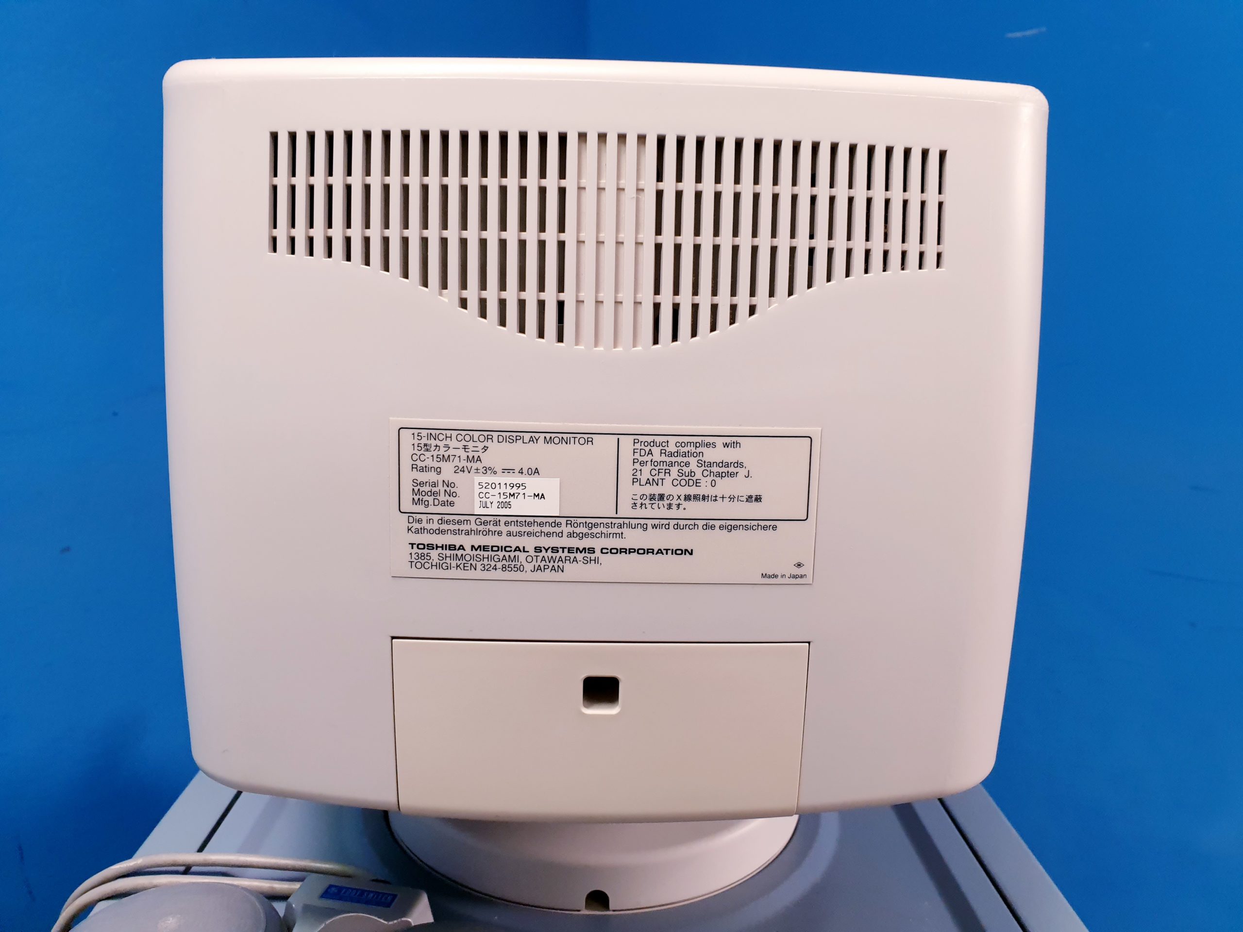 TOSHIBA NEMIO 20 SSA-550A Farbdoppler Ultraschallgerät mit 4 Sonden – und Printer thumbnail 19