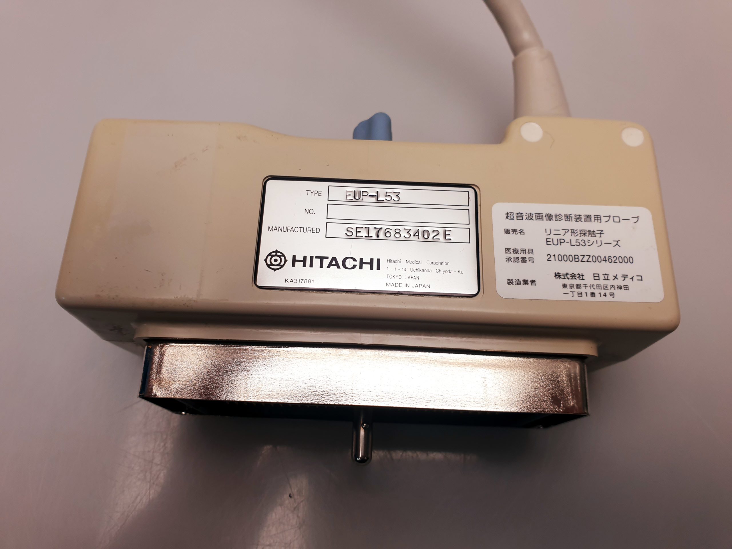 Hitachi EUP-L53 Lineare Sonde thumbnail 9