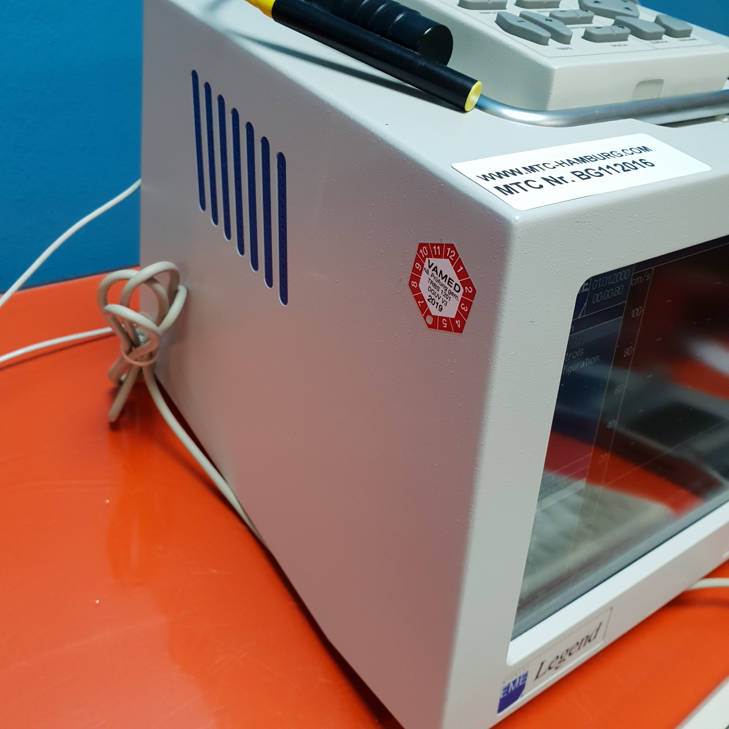 Nicolet EME Legend TC22 // TC 22 Doppler mit 02 und 04 MHz Stiftsonden thumbnail 5