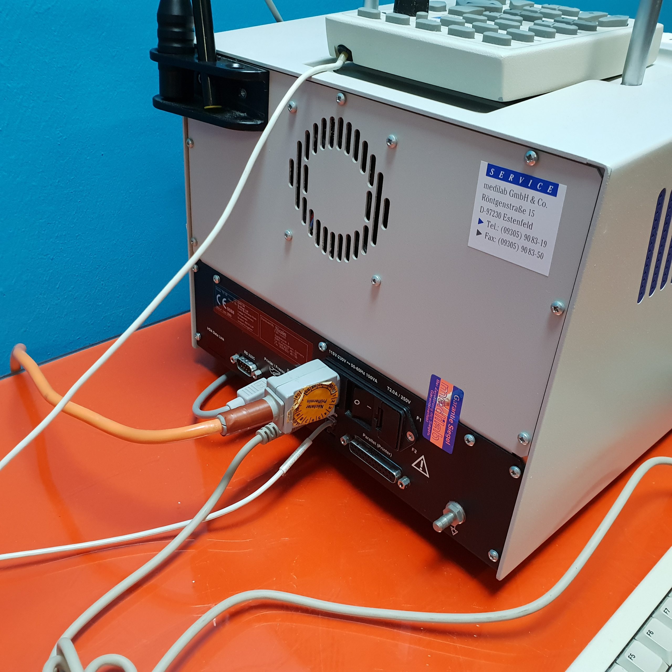 Nicolet EME Legend TC22 // TC 22 Doppler mit 02 und 04 MHz Stiftsonden thumbnail 7