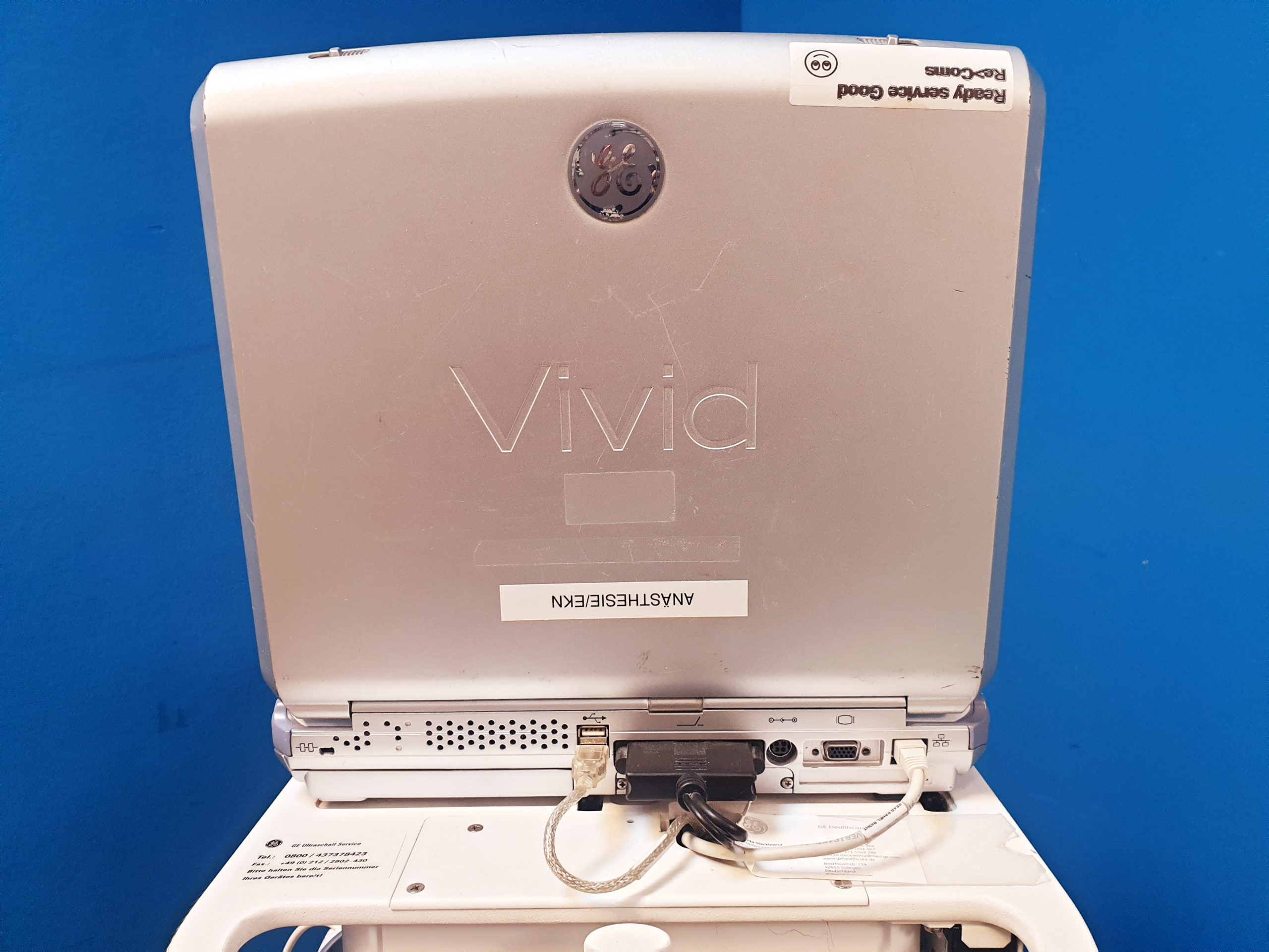 GE Vivid I Ultraschallgerät – Kardiomaschine mir 3S kardiosonde thumbnail 9