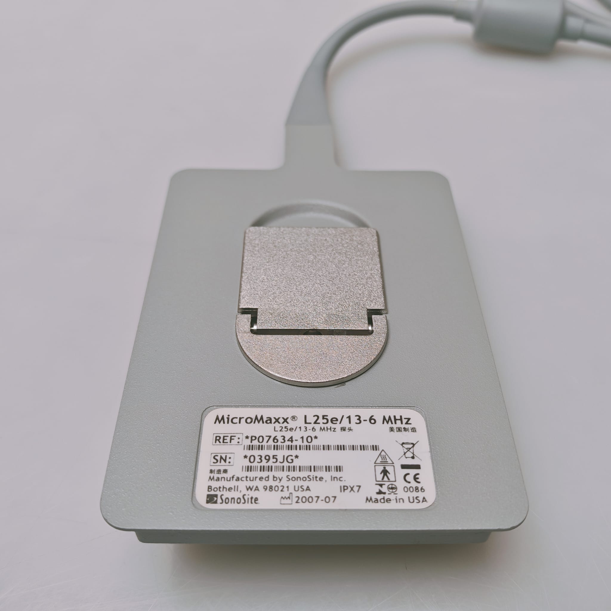 Sonosite MicroMaxx + L25e13-6 MHz + L38e10-5 MHz + P17 5-1MHz thumbnail 4