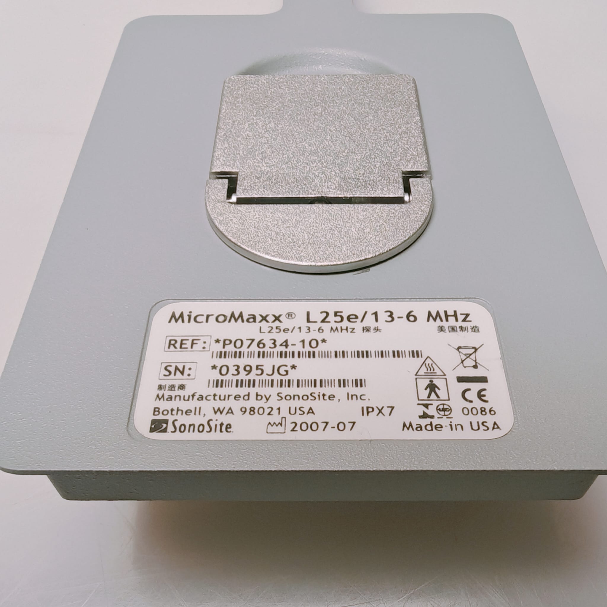 Sonosite MicroMaxx + L25e13-6 MHz + L38e10-5 MHz + P17 5-1MHz thumbnail 5