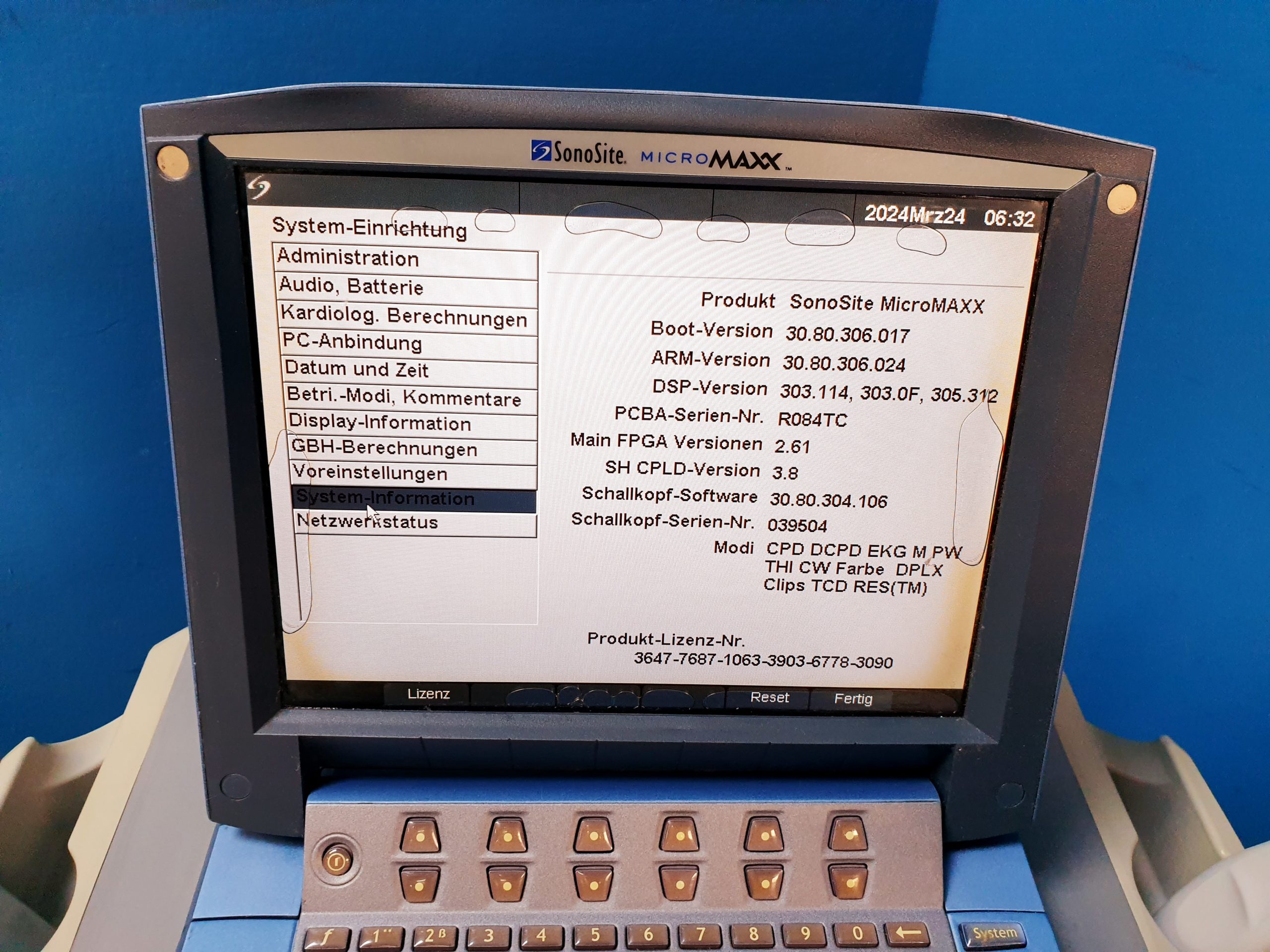 Sonosite MicroMaxx + L25e13-6 MHz + L38e10-5 MHz + P17 5-1MHz thumbnail 18