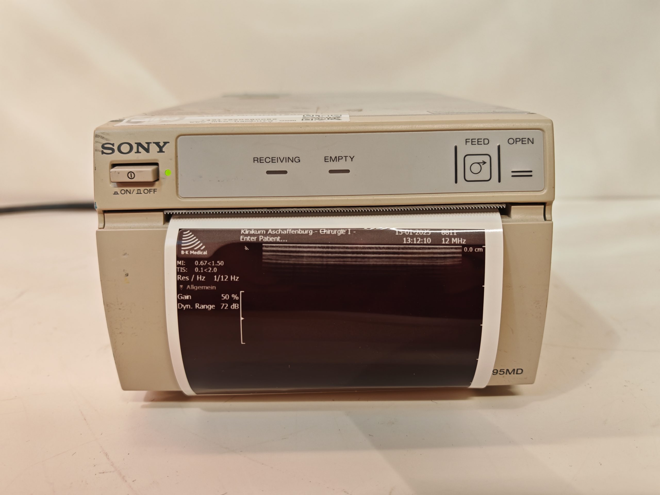 SONY UP-D895MD Schwarzweiß-Thermodrucker thumbnail 2