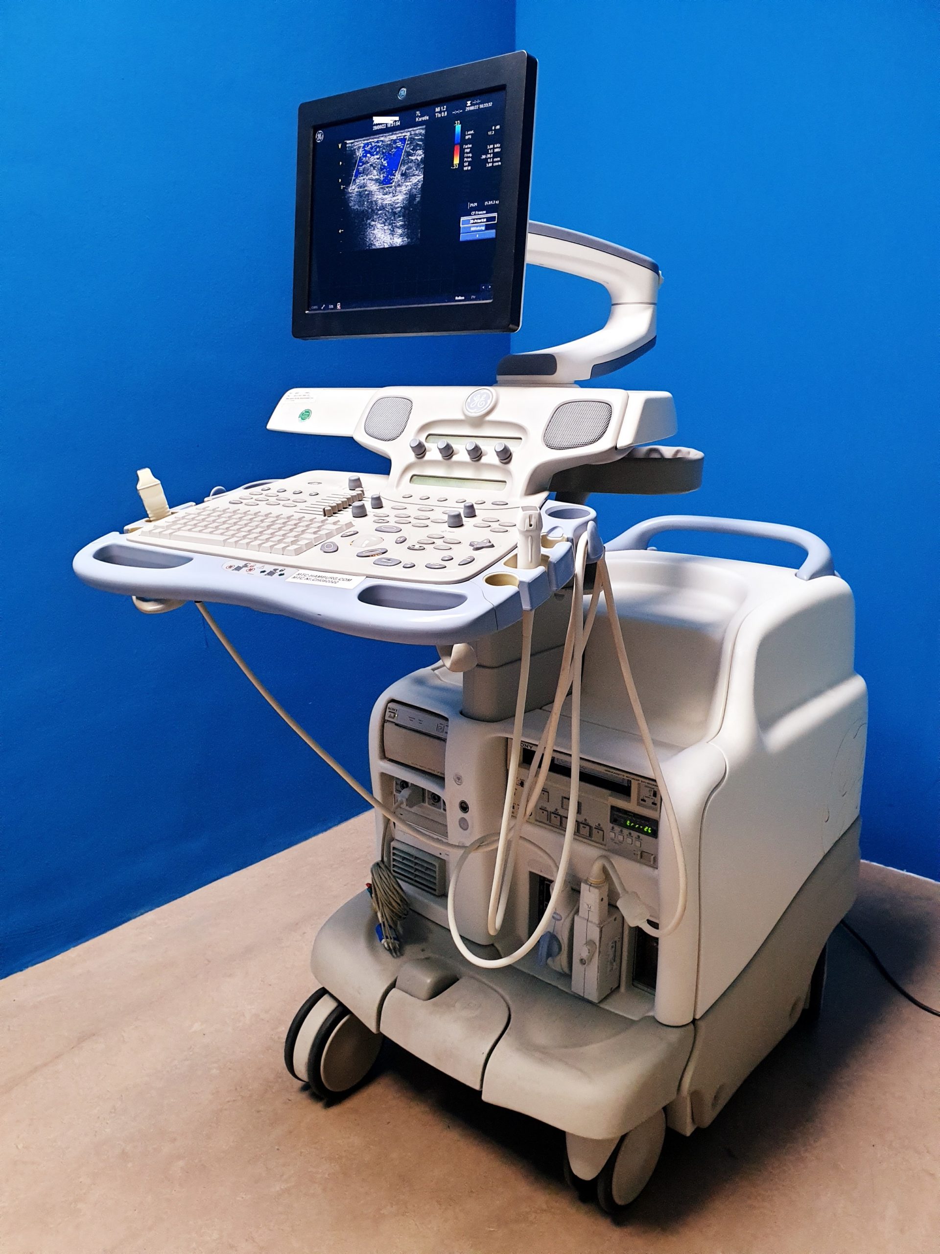 GE Vivid 7 Dimension mit GE M3S Echo Kardio Sonde und 7L Linear SW: 2.0.6 Application SW: 5.2.0 thumbnail 8