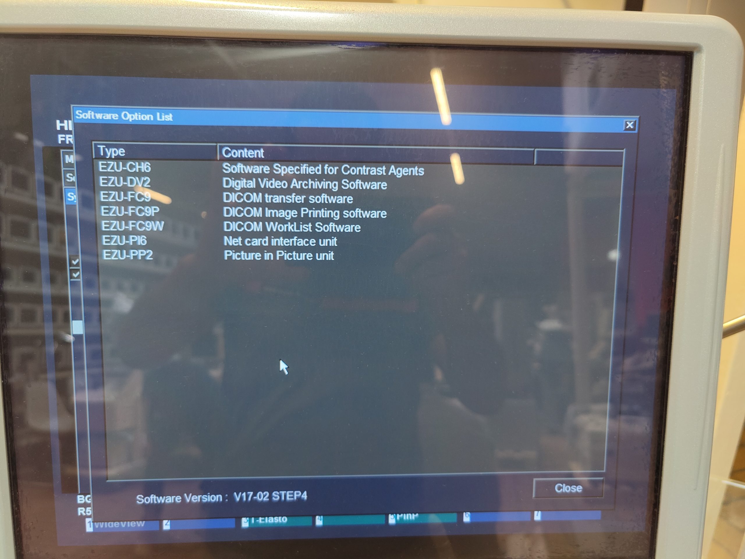 Hitachi EUB 7500 HV // 7500HV mit 4 Sonden EUP-R54AW-19 EUP-C715 EUP-L53 EUP-B514 thumbnail 9
