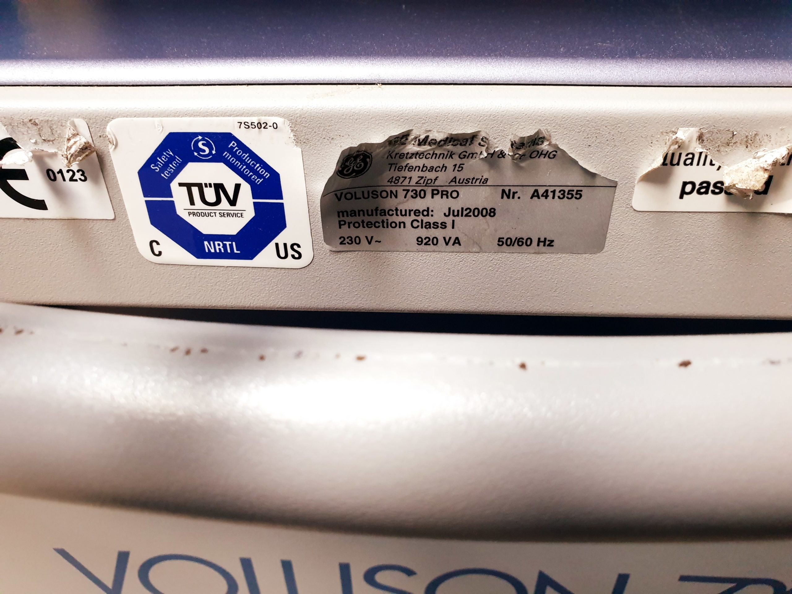 GE VOLUSON 730 Pro 730Pro + RAB4-8L + SP6-12 + IC5-9H + PA6-8 thumbnail 28