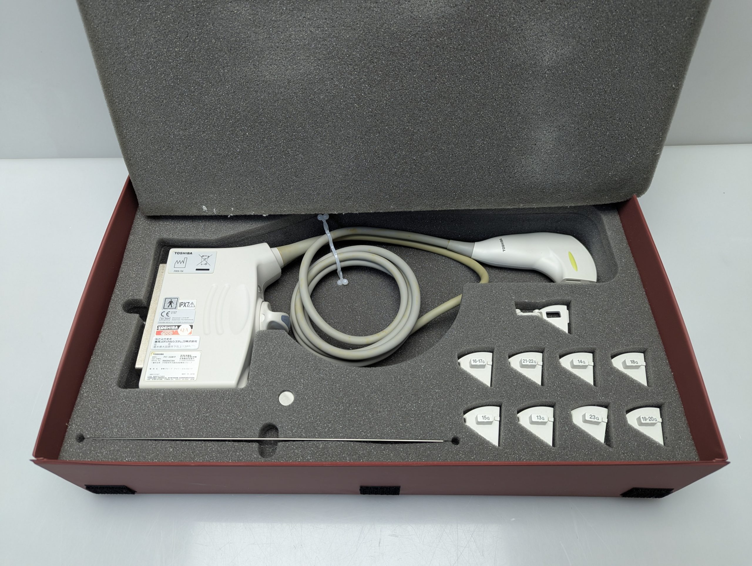 Toshiba PVT-350BTP Ultraschall Sonde – DEFEKT thumbnail 14