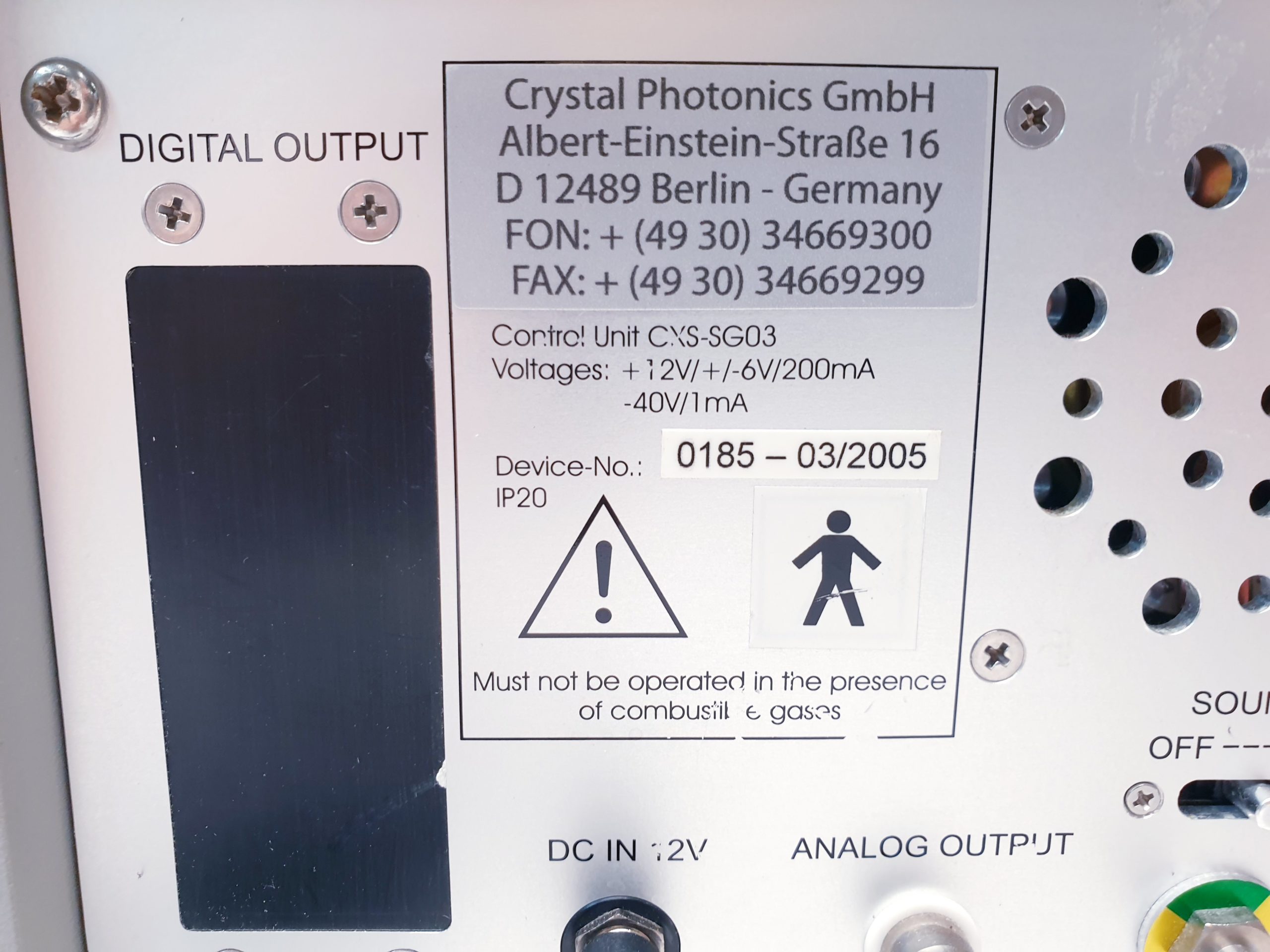 Crystal Probe CXS-SG03 Probesystem mit Sonde thumbnail 8