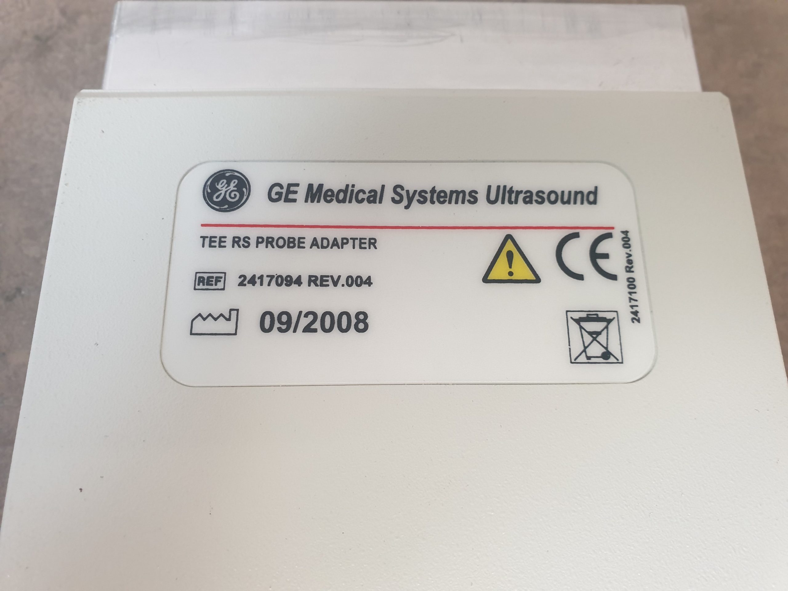 GE TEE RS Probe Adapter Reference 2417094 REv.004 thumbnail 9