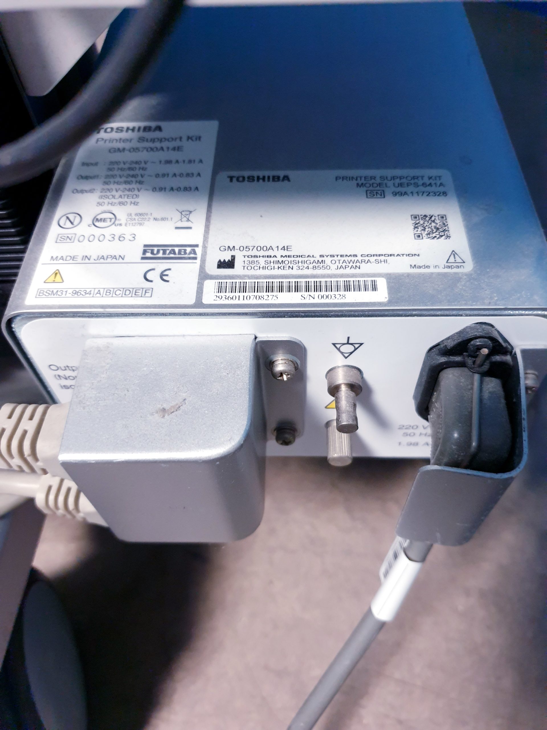 Toshiba Viamo SSA-640A Ultraschallsystem – Ohne Festplatte – Defekt thumbnail 9