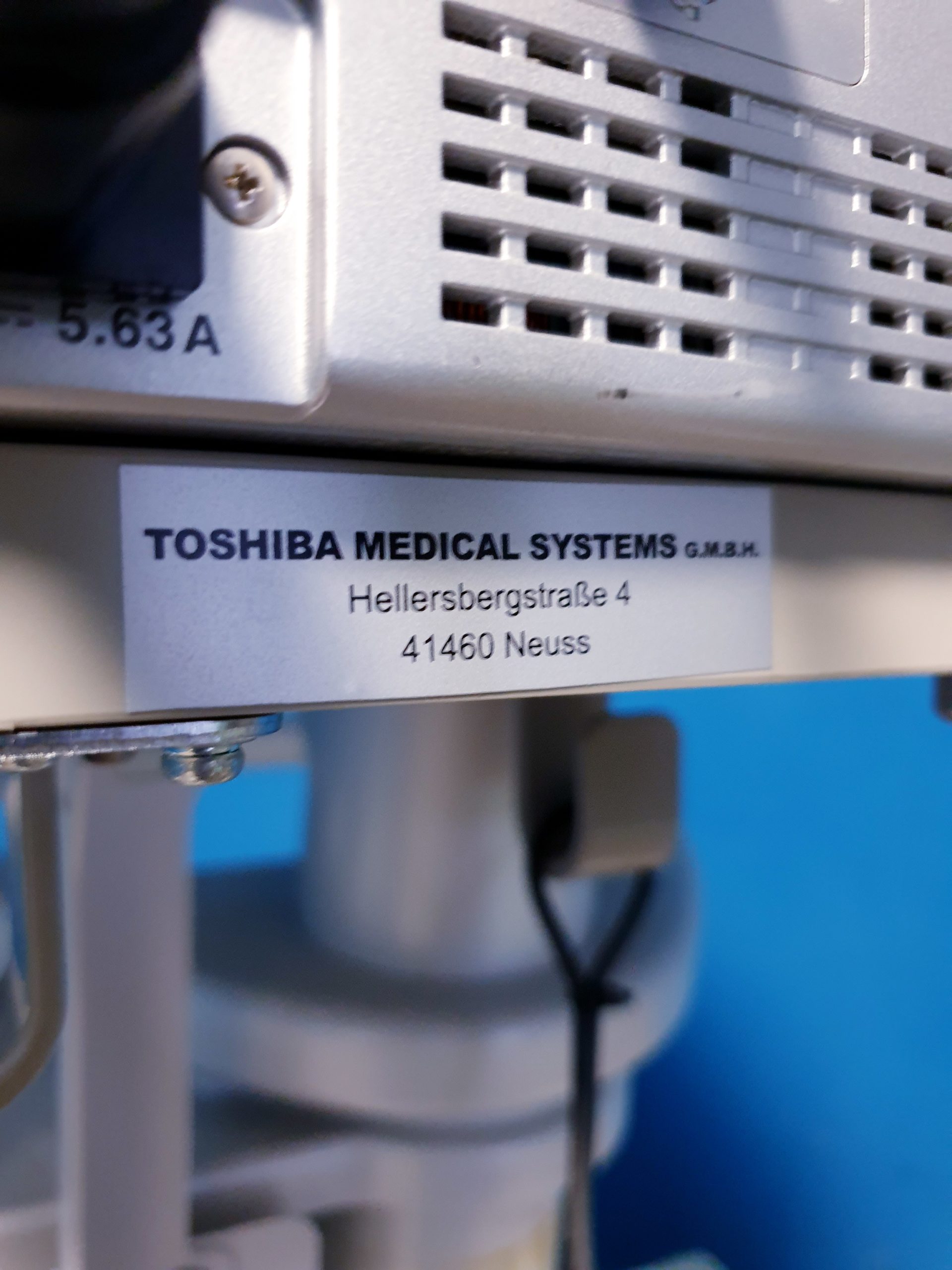 Toshiba Viamo SSA-640A Ultraschallsystem – Ohne Festplatte – Defekt thumbnail 10