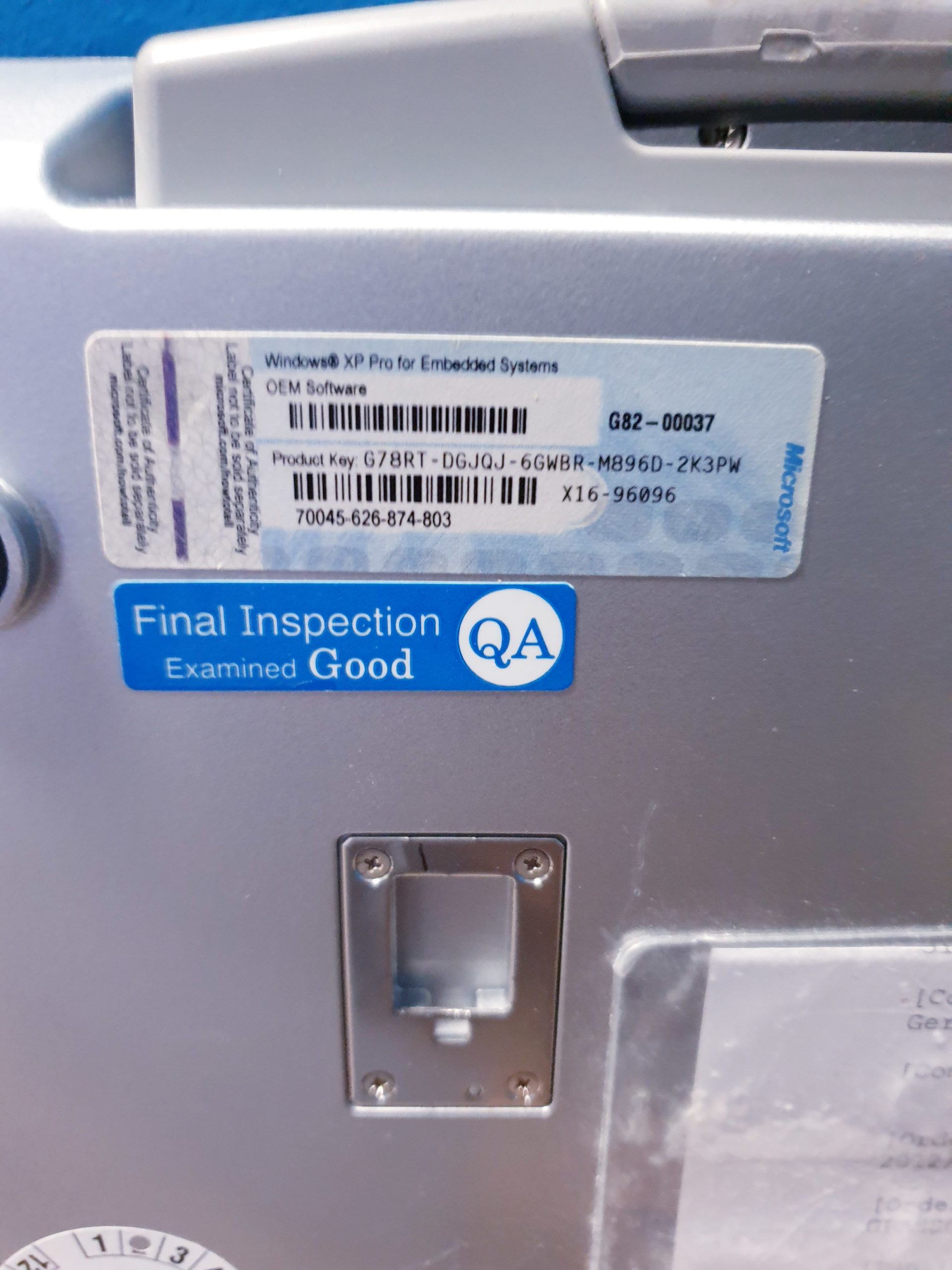 Toshiba Viamo SSA-640A Ultraschallsystem – Ohne Festplatte – Defekt thumbnail 15