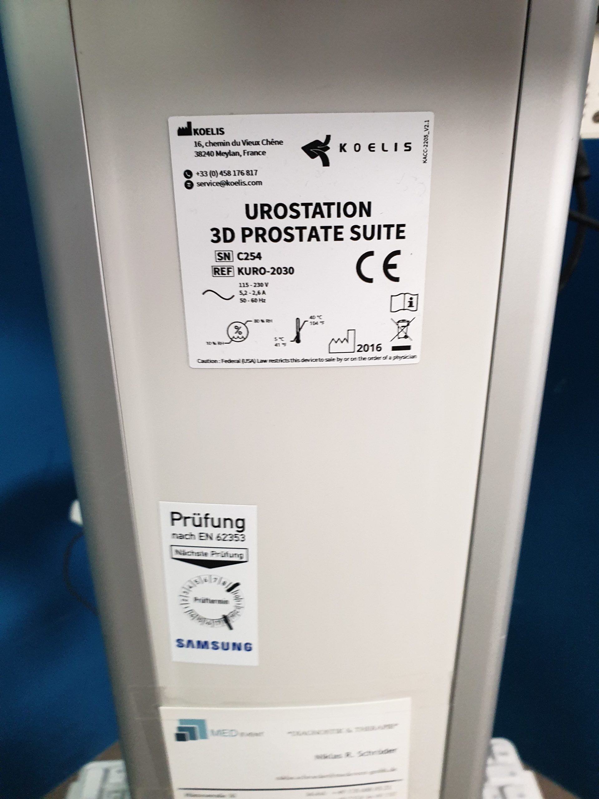 Koelis Urostation 3D PROSTATE Suite DOM 2016 thumbnail 10