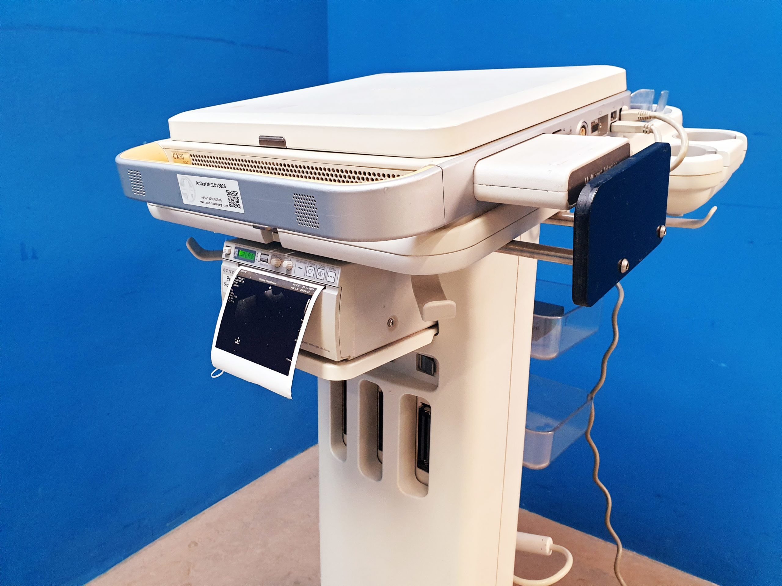 Philips CX50 diagnostic Ultrasound kardiomaschine Ohne Sonden thumbnail 12