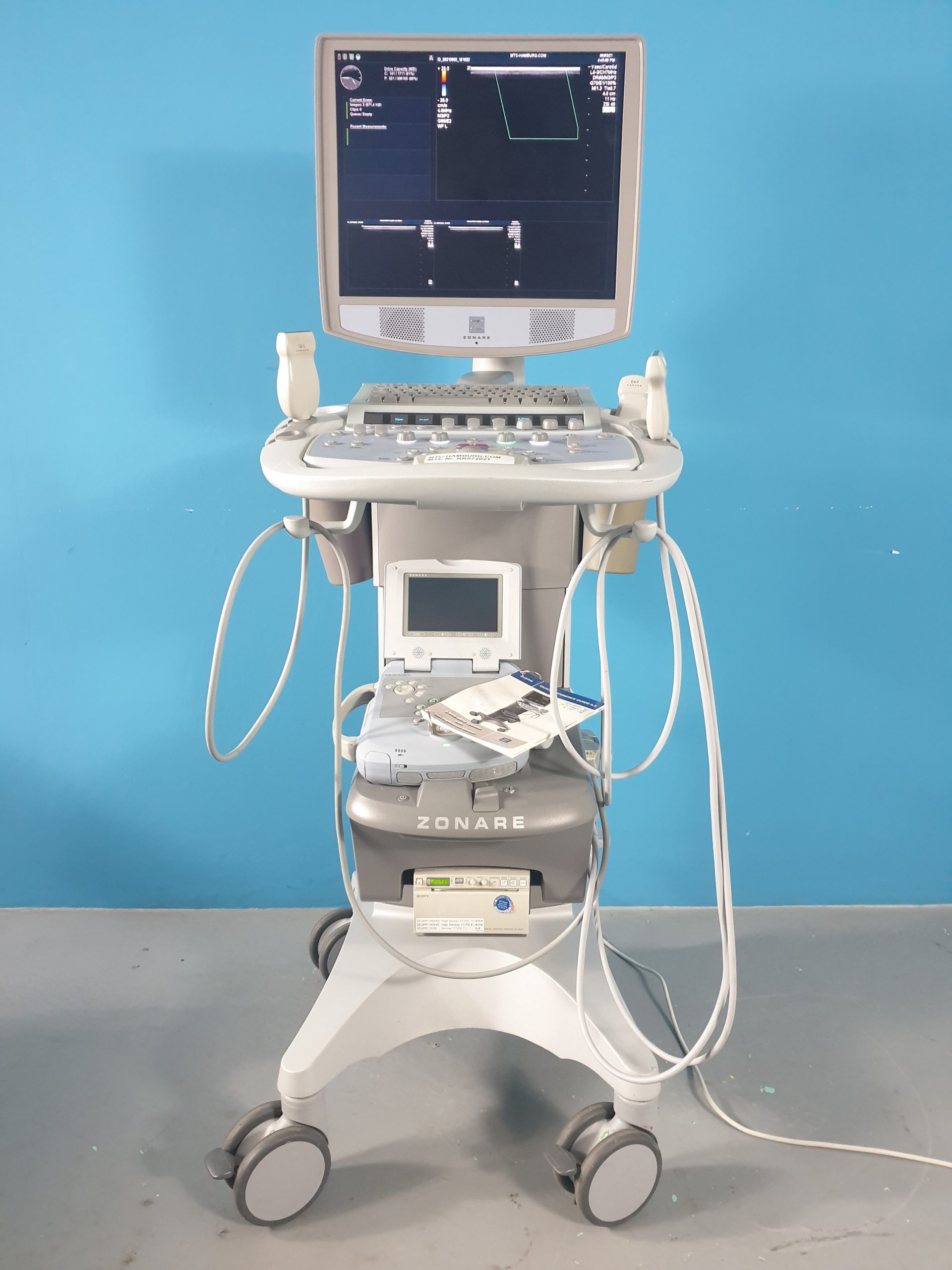 ZONARE Z.One – Farbdoppler L8-3 Linear + L14-5w + C4-1 Mikrokonvex — image 1 of 2