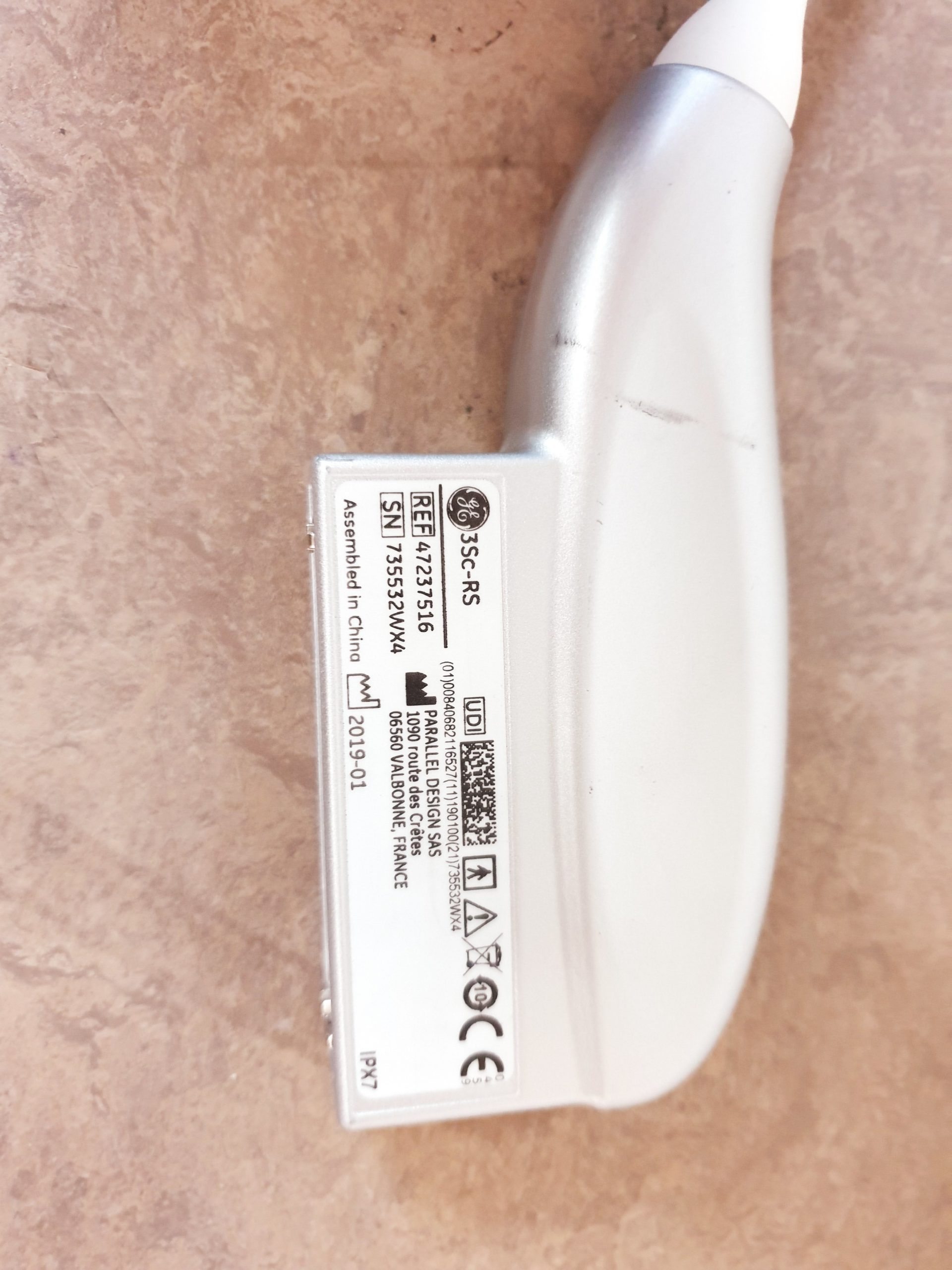 GE 3Sc-Rs Sector Array Ultrasound Probe Sonde Ultraschallsonde DOM 2019 thumbnail 3