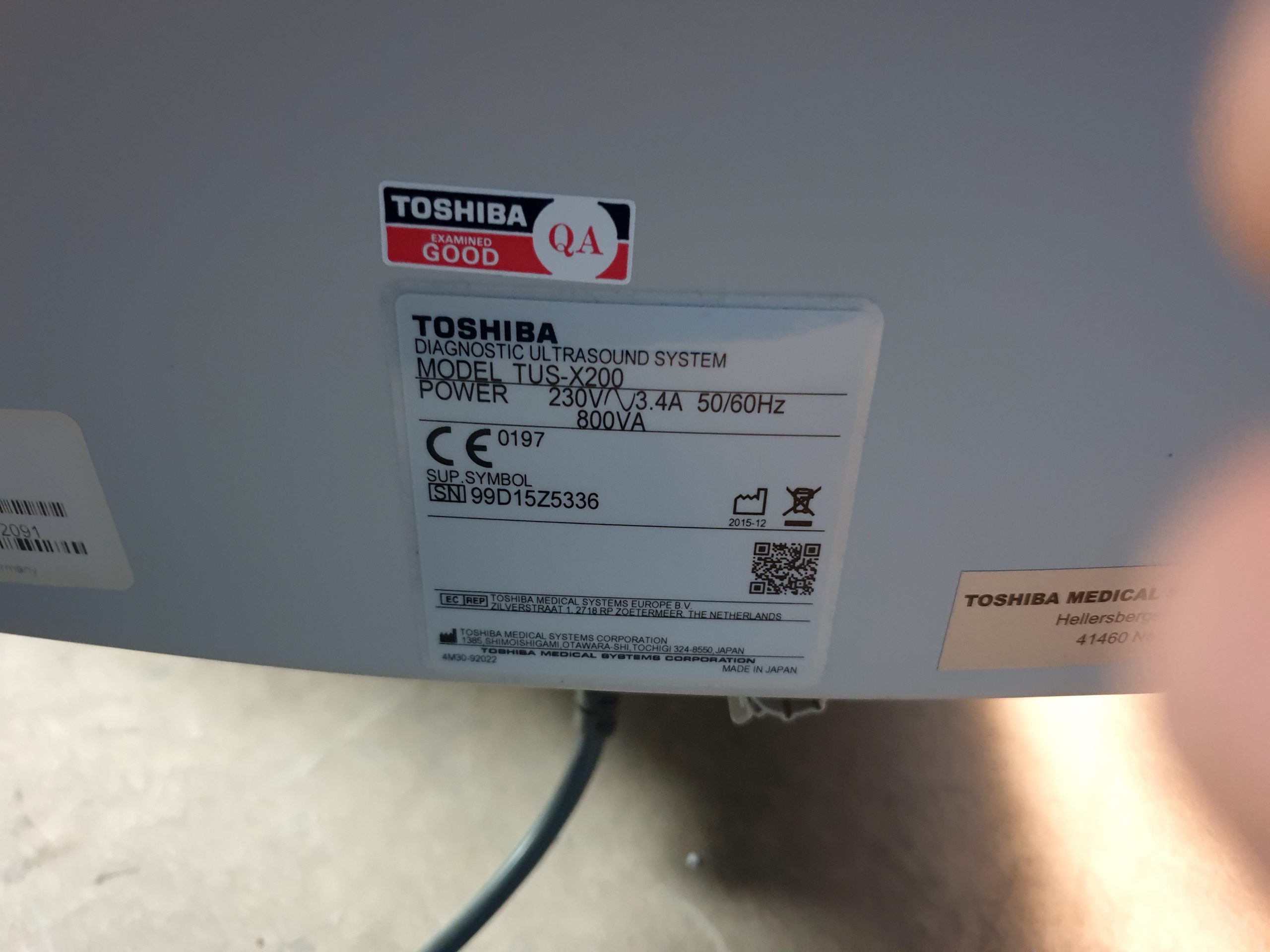 Toshiba XARIO 200 – TUS-X200 + 11C3 + 8CV2 + 18L7 – Gynmaschine DOM 2015 thumbnail 30