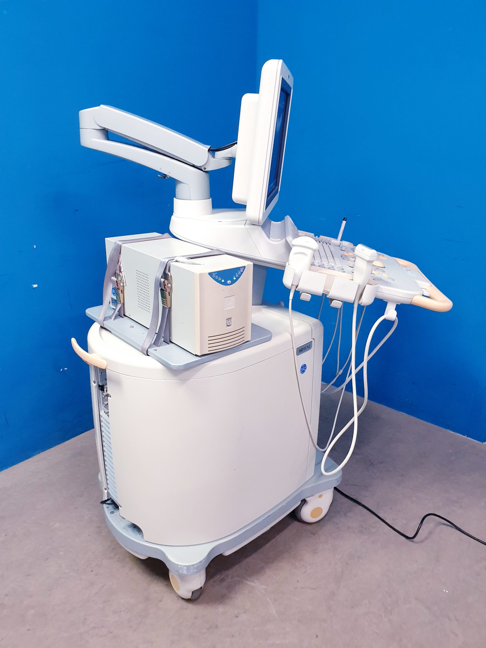 Philips HD11XE – HD 11 XE Farbdoppler+C5-2 Konvex+L12-3 Linear+ Pencil D5cwc CW Sonde thumbnail 8