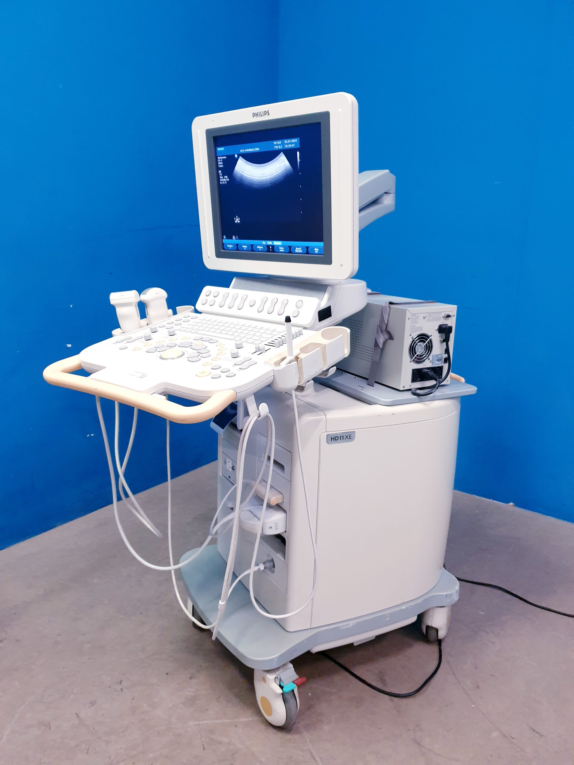 Philips HD11XE – HD 11 XE Farbdoppler+C5-2 Konvex+L12-3 Linear+ Pencil D5cwc CW Sonde thumbnail 14
