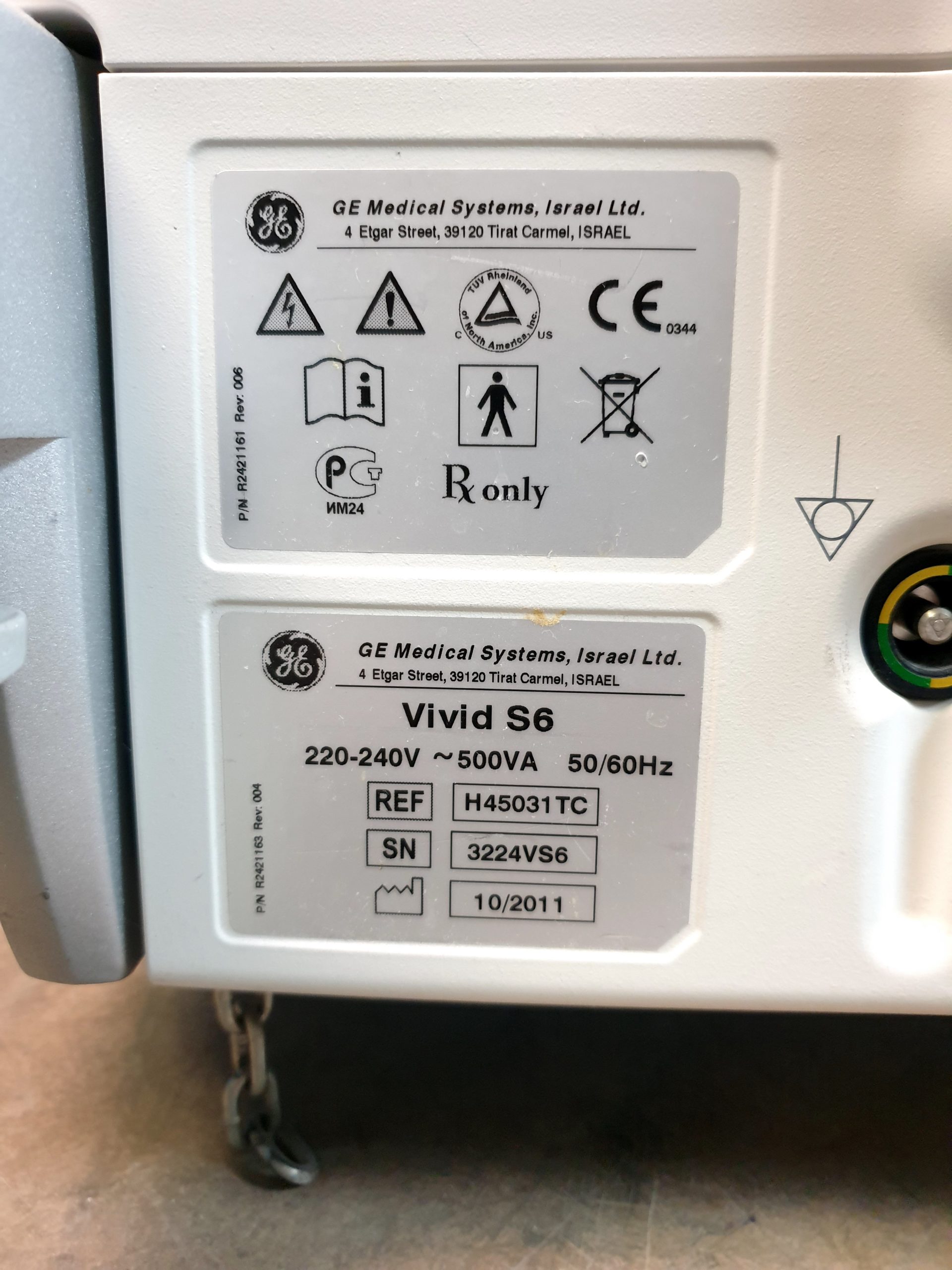 GE Vivid + M4S- RS Kardio Sonde -defekt – Optischer Fehler thumbnail 13