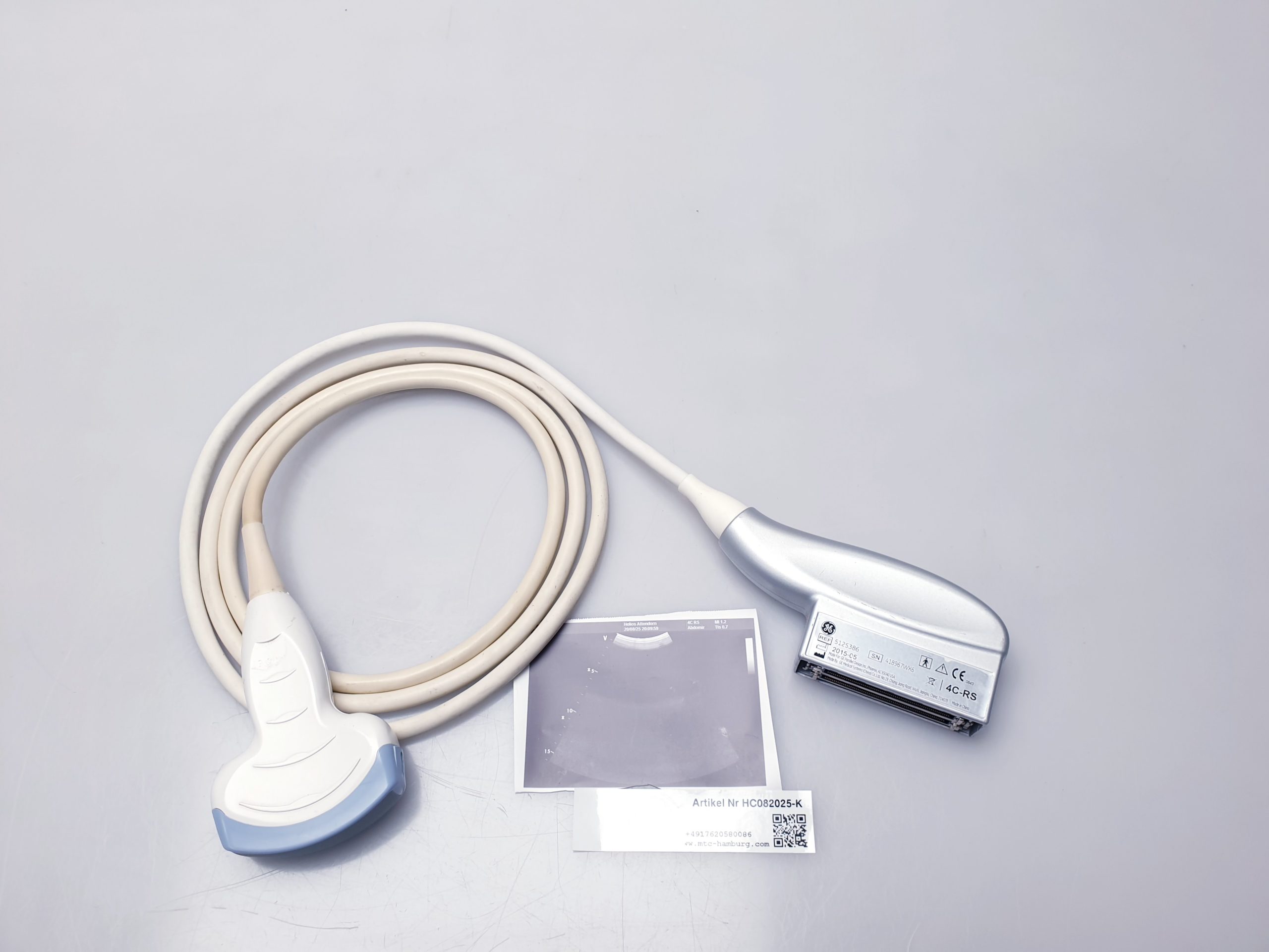 GE 4C-RS Convex Ultrasound Transducer thumbnail 5