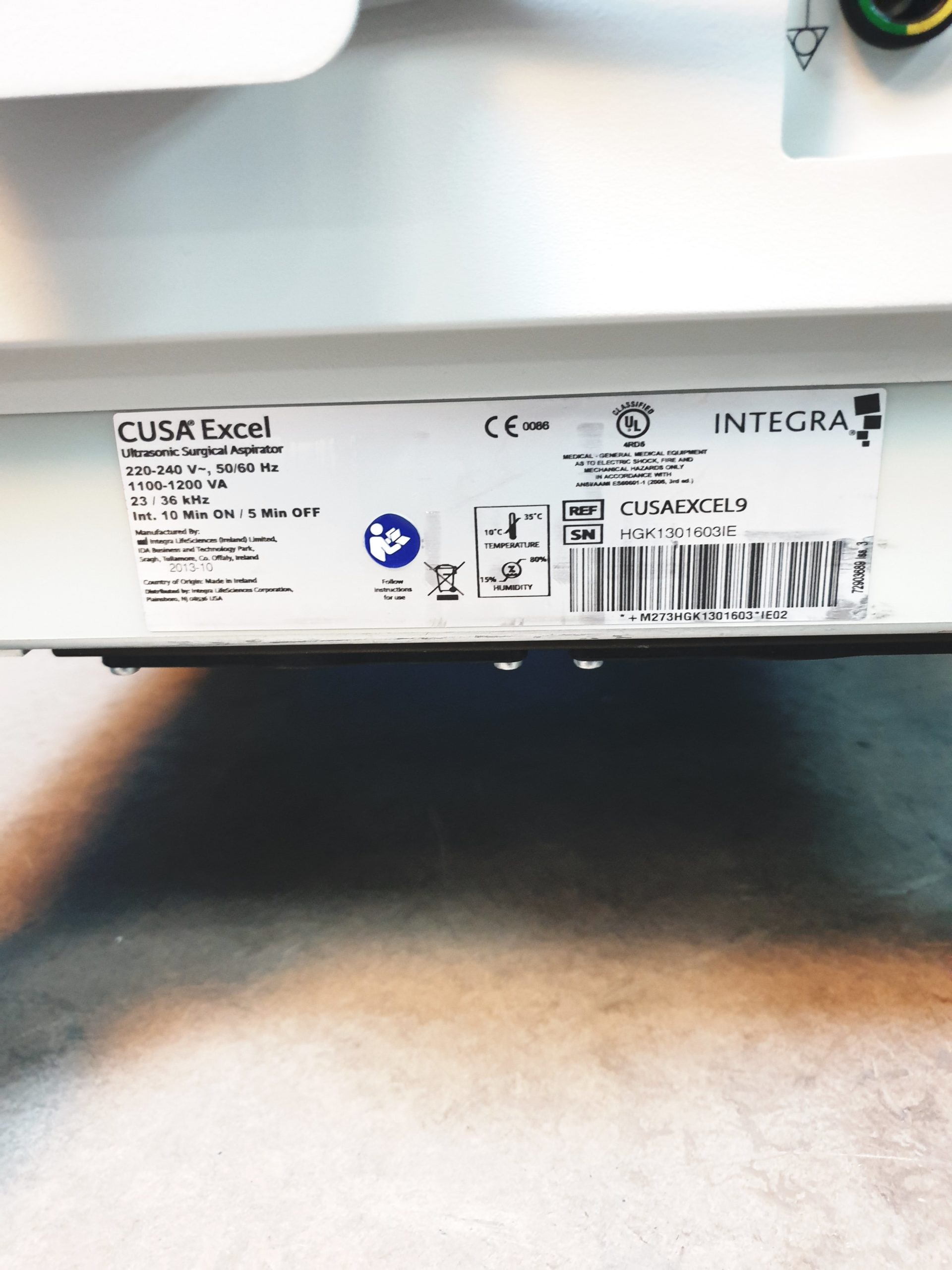 Integra CUSA Excel + Dual Footswitch thumbnail 15