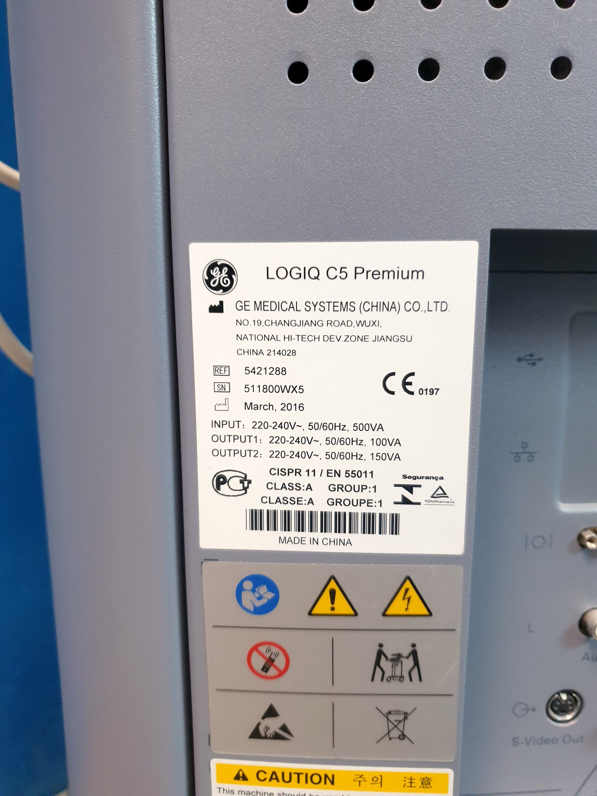 GE Logiq C5 Premium + L6-12-RS Linear Sonde – DOM 2016 thumbnail 13