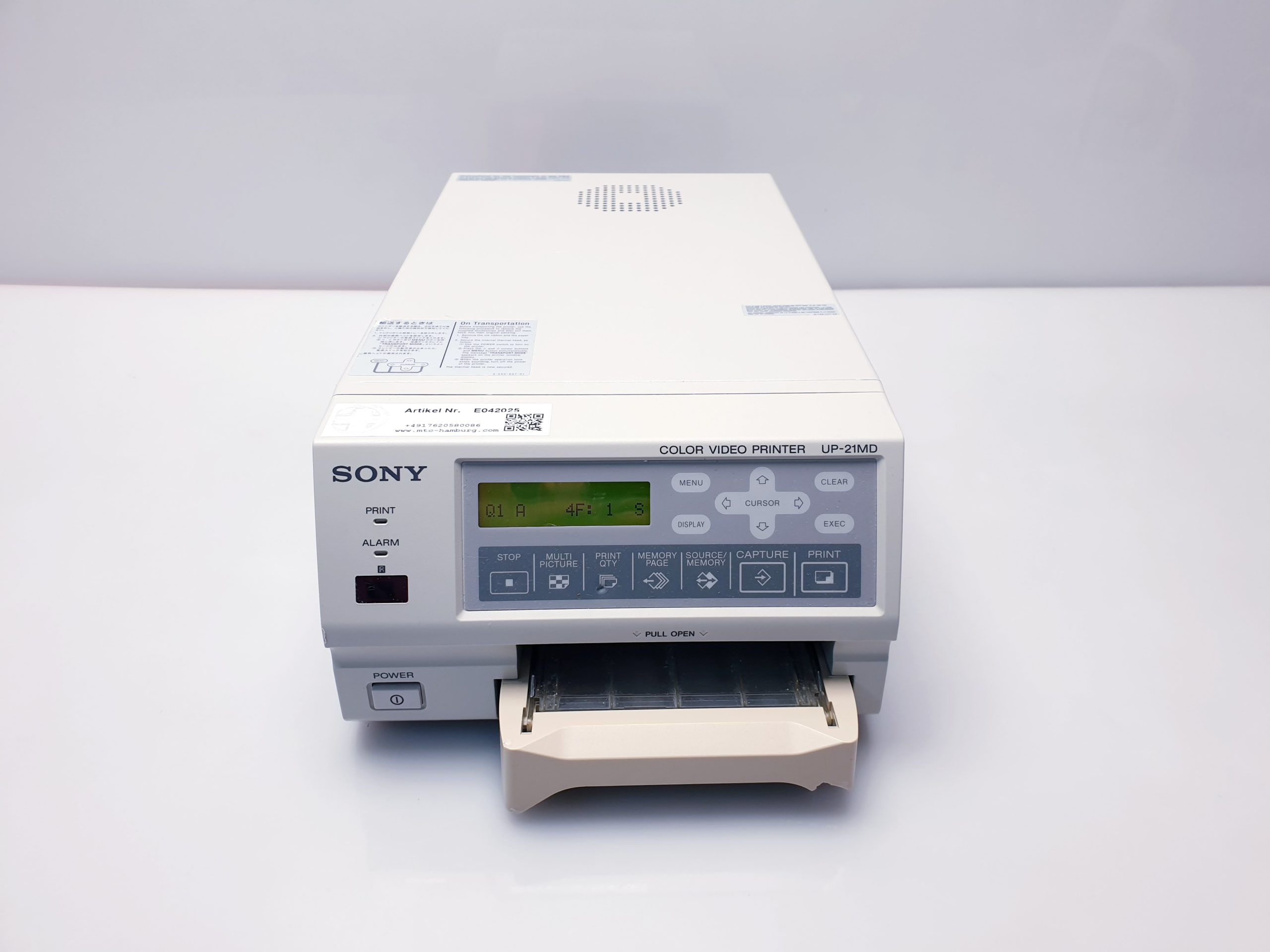 Sony UP-21MD Color Video Printer — image 1 of 12